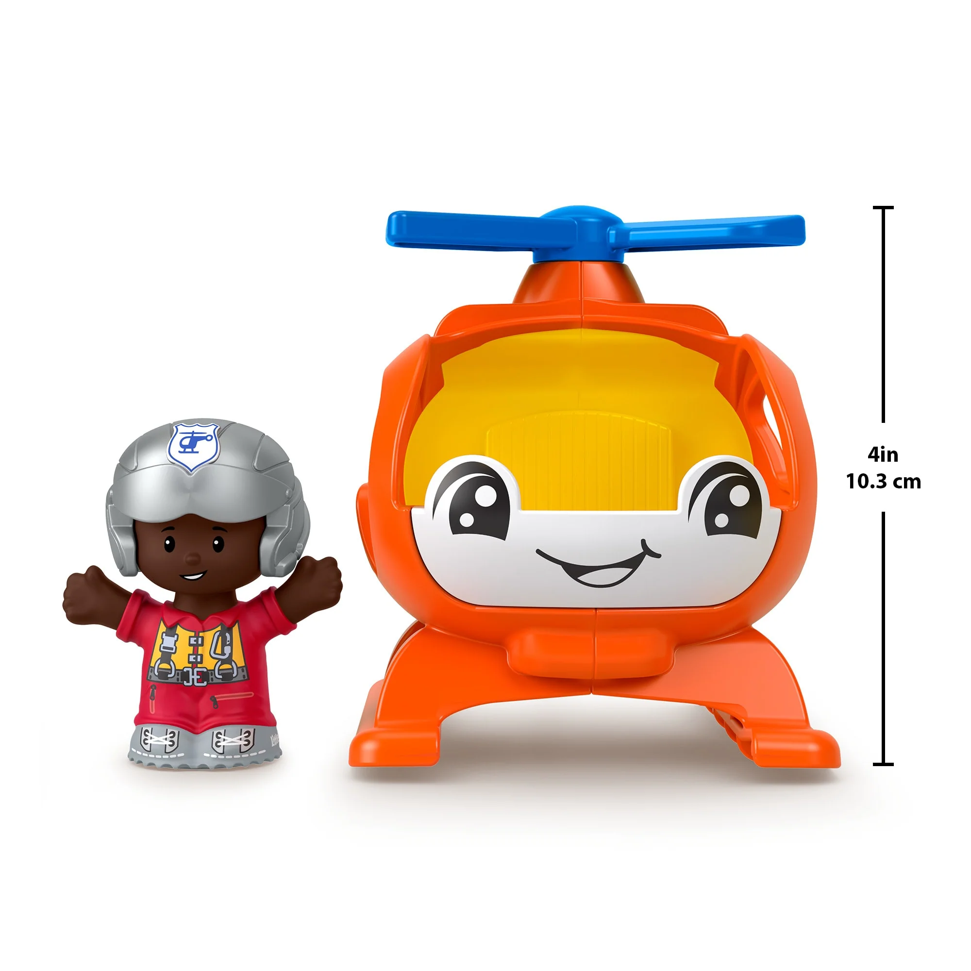 Fisher-Price Little People Help And Go Tow Truck & Figure Set For Toddlers, 2 Pieces