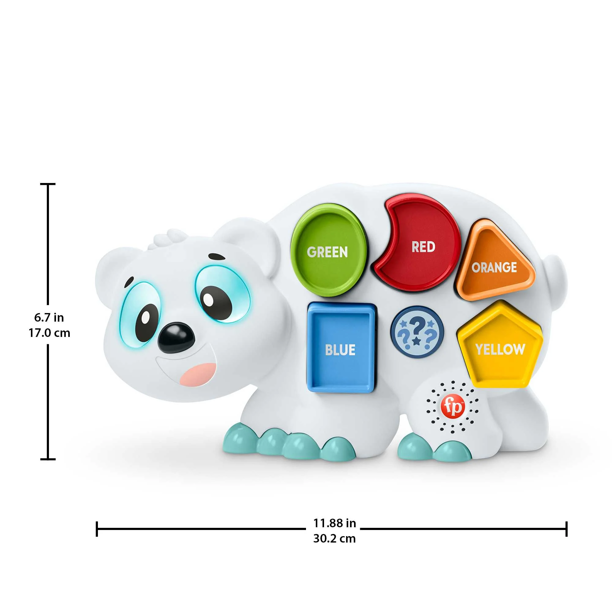 Fisher-Price Linkimals Puzzlin' Shapes Polar Bear - French Version