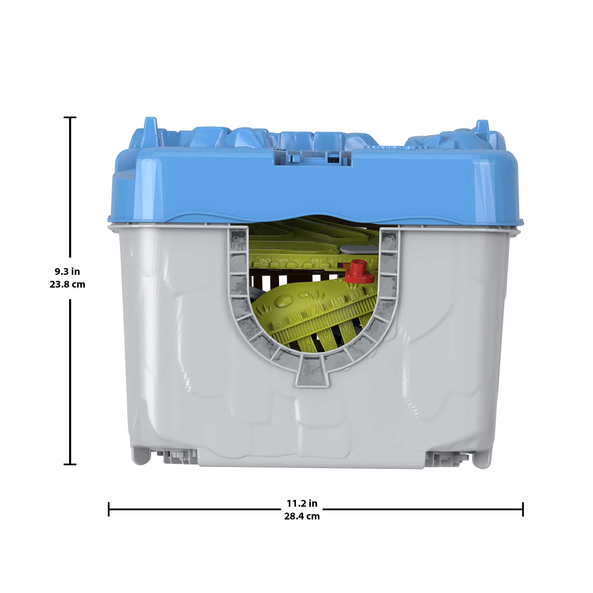 Thomas & Friends Train Tracks Set, Connect & Build Track Bucket, 34-Piece Preschool Toy