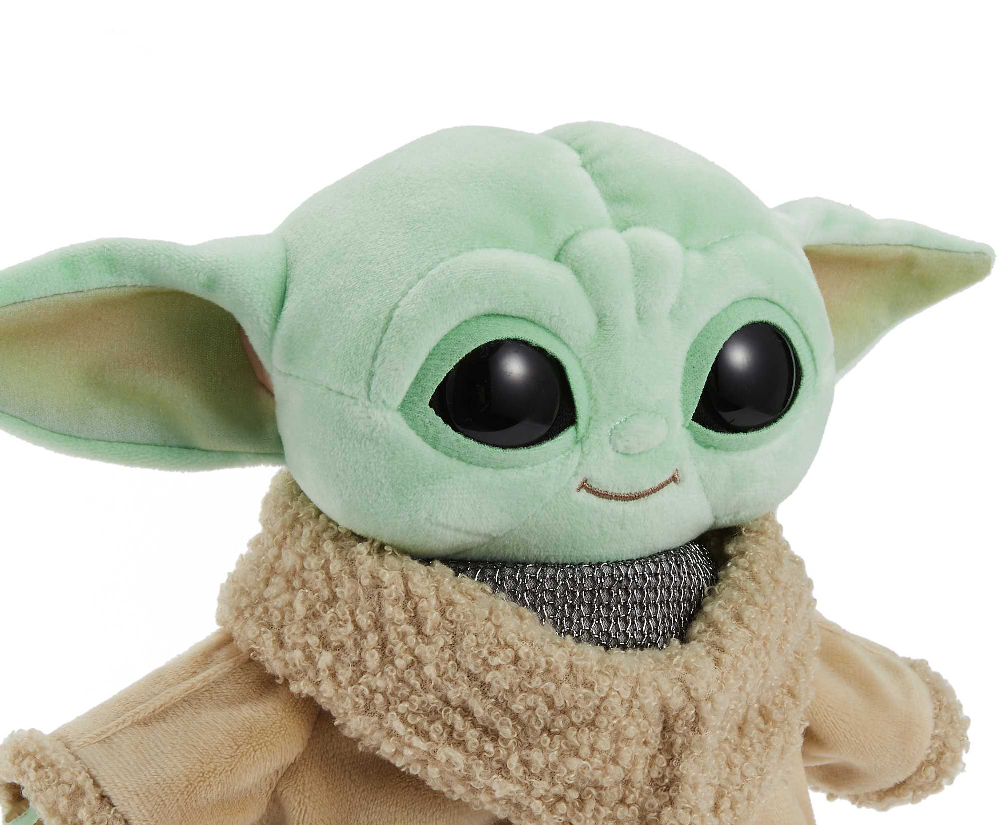 Star Wars Grogu Plush With Beskar Armor, Soft Travel Toys