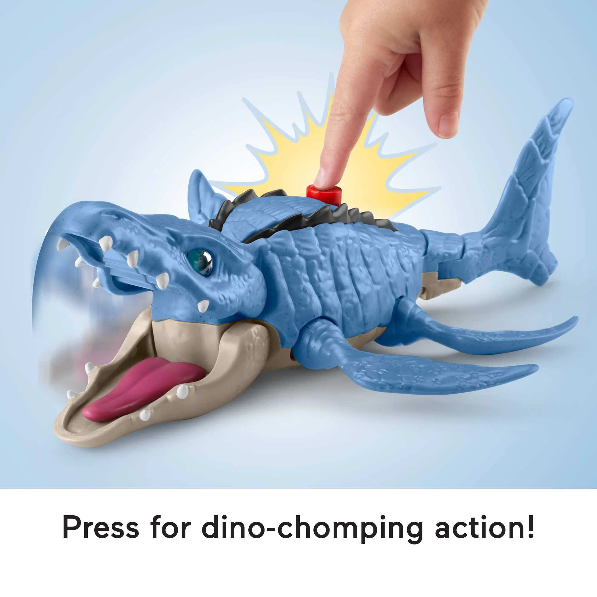Imaginext Jurassic World Dinosaur Chopper Figure & Vehicle Set