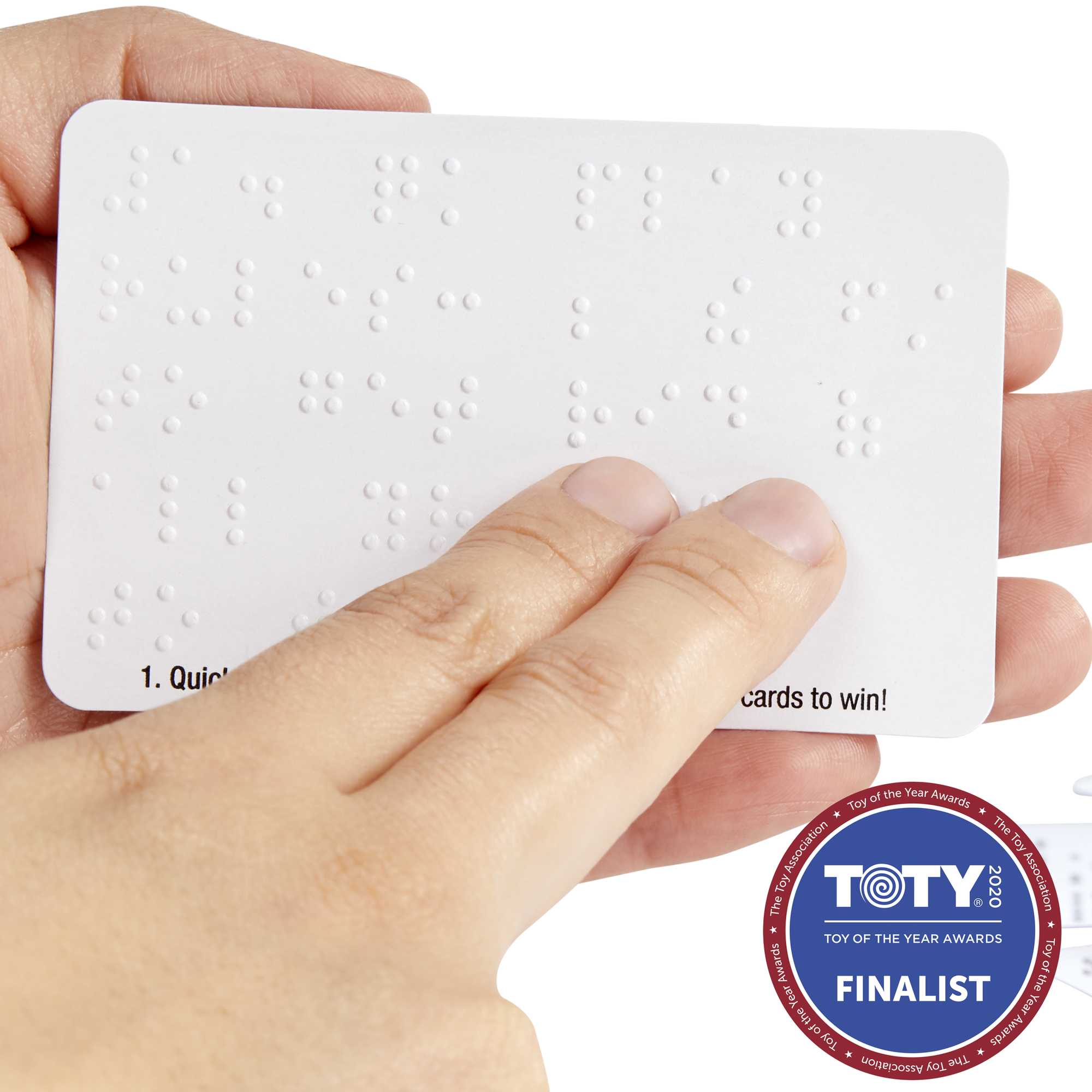 UNO Braille Card Game For Blind & Low Vision Players