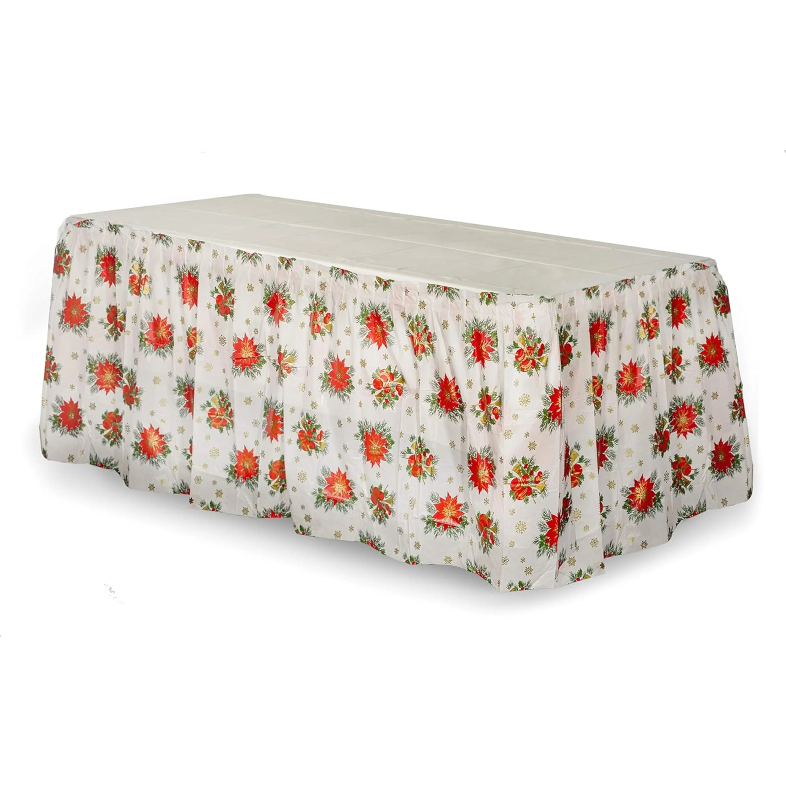 Holiday Printed Table Skirt