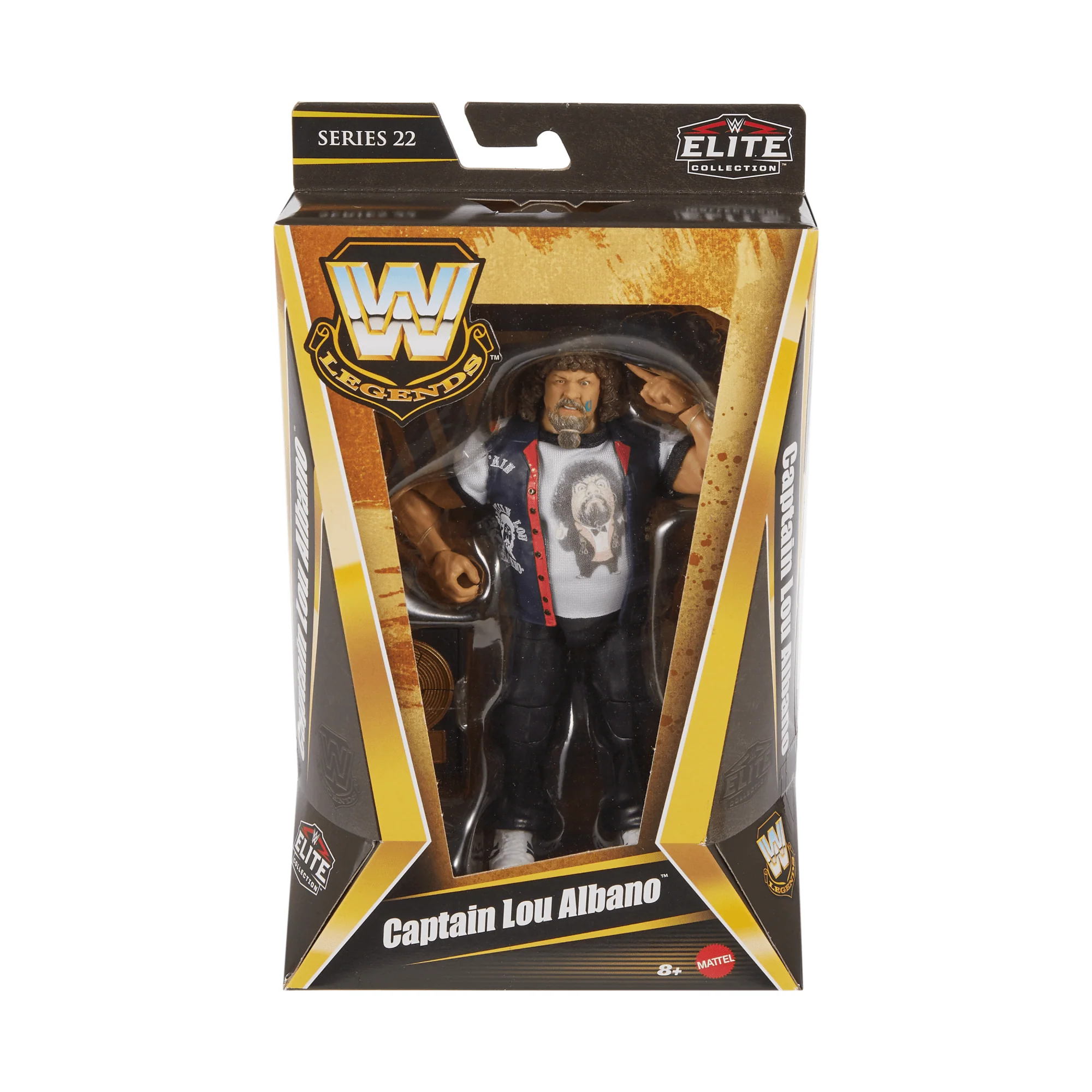 WWE Elite Action Figure Legends Captain Lou Albano