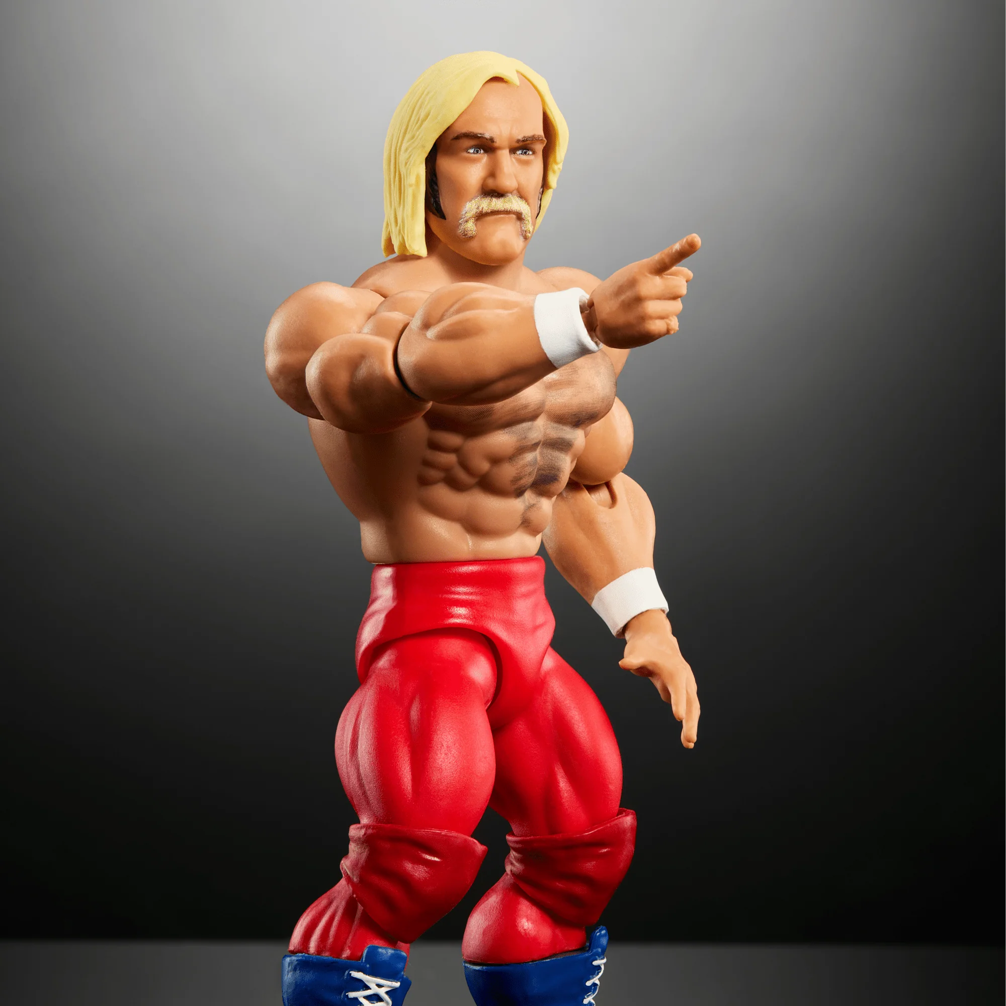 WWE Superstars Hulk Hogan Action Figure & Accessories Set, 6-inch Retro Collectible With Articulation