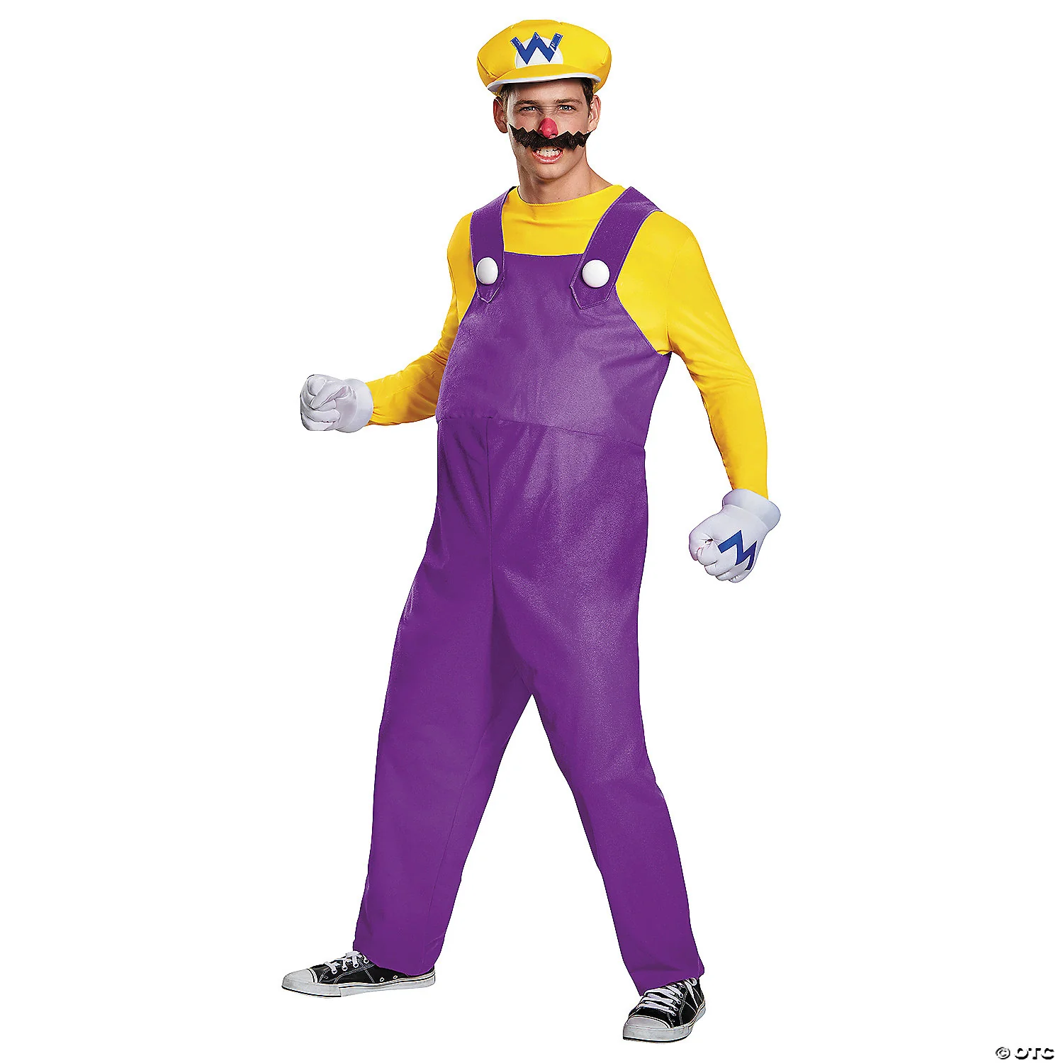 Deluxe Wario Costume - Adult Plus XXL