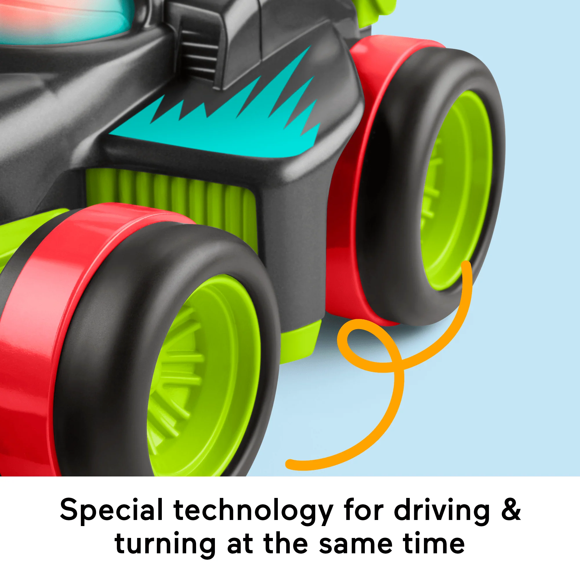 Fisher-Price My Easy RC Preschool Toy Remote Controlled Car For Kids Ages 3+ Years