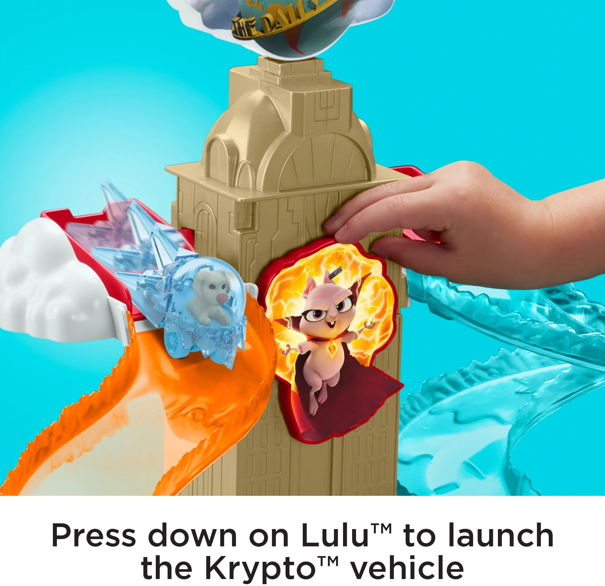 Fisher-Price DC League Of Super-Pets Daily Planet Rescue Playset