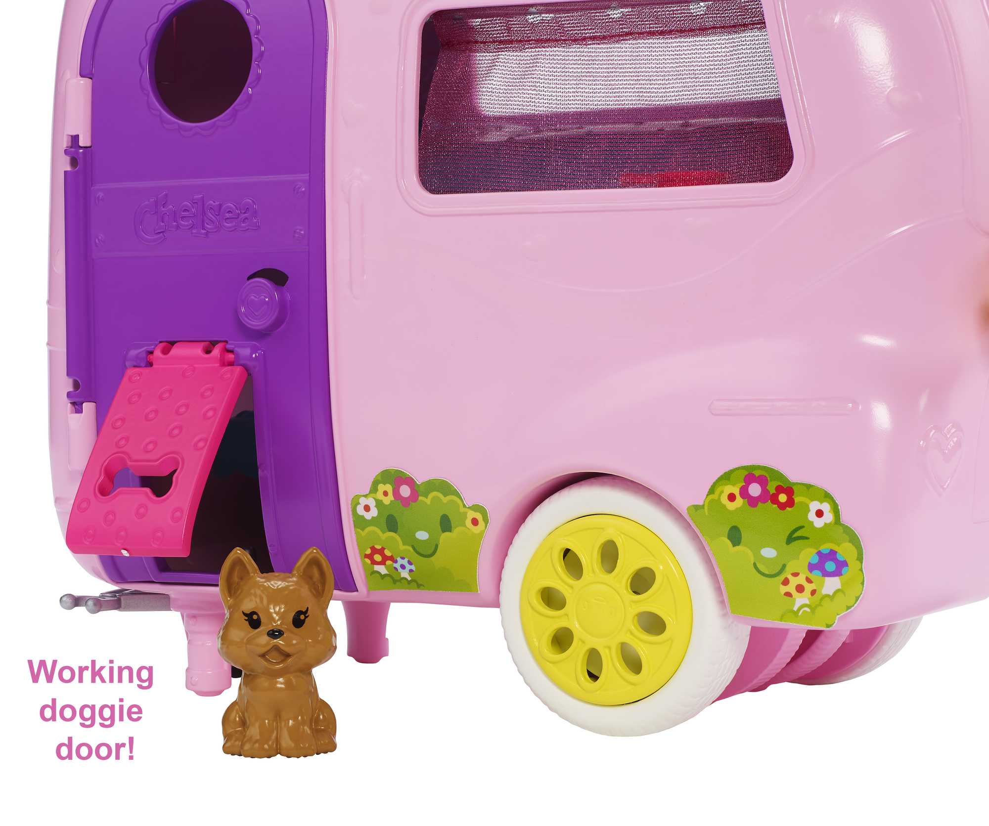 Barbie Toys, Camper Playset With Chelsea Doll, Toy Car And Accessories