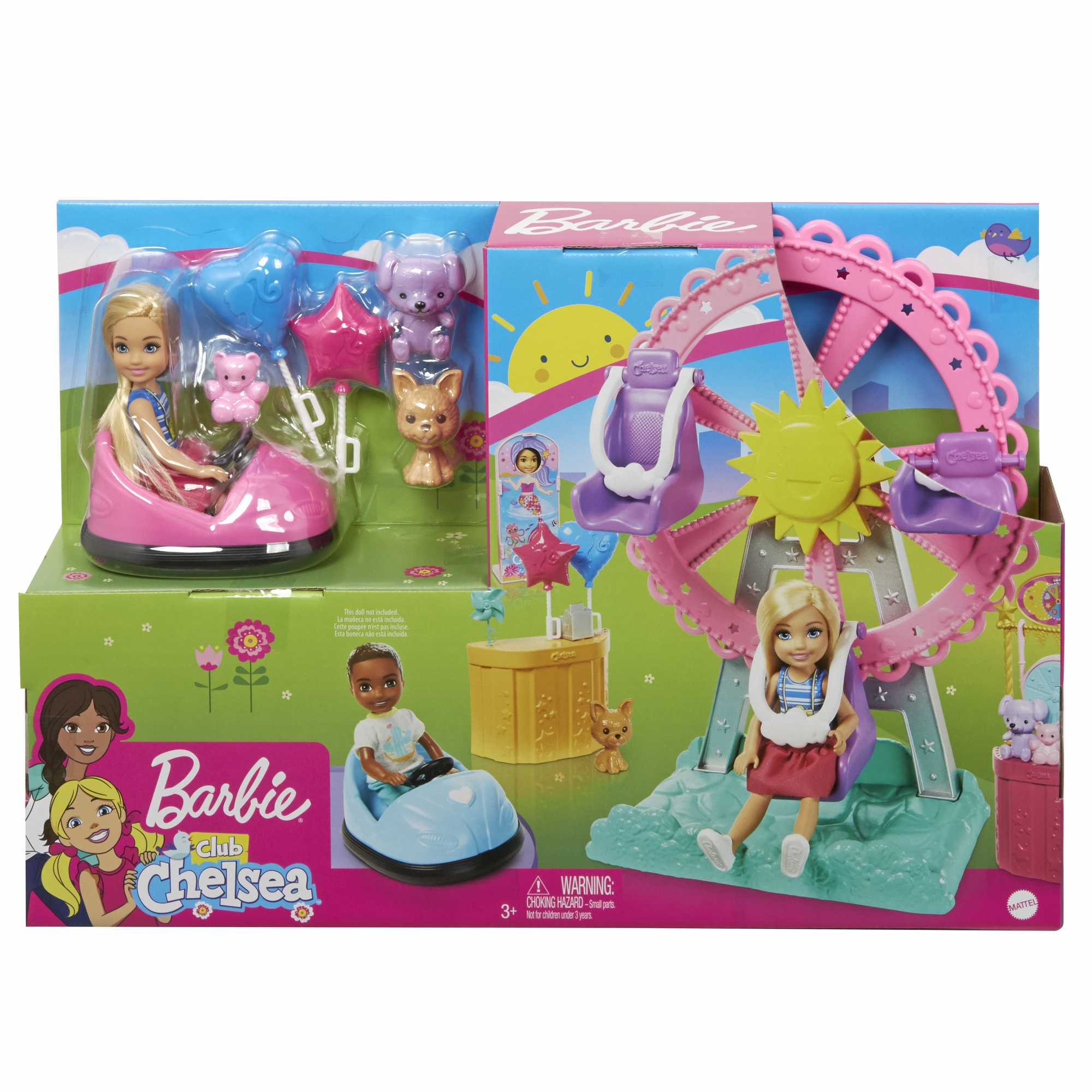 Barbie Club Chelsea Doll And Carnival Playset