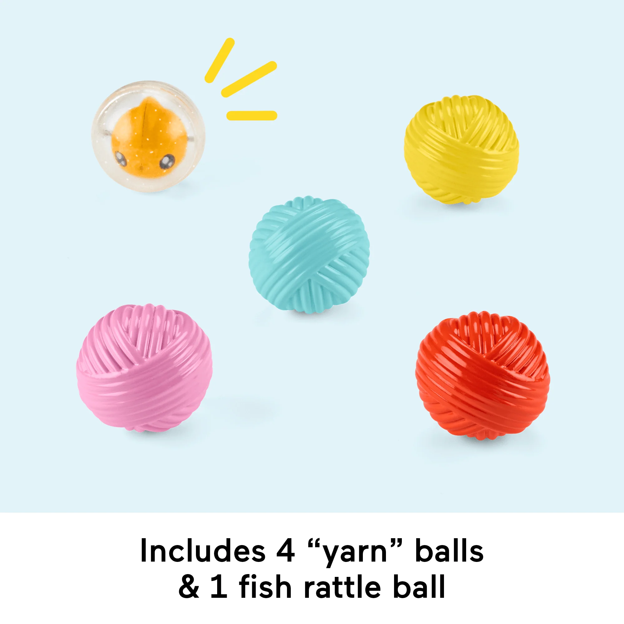 Fisher-Price Fp Pets Purrr-Fect Ball Tower Developmental Toy For Babies & Toddlers