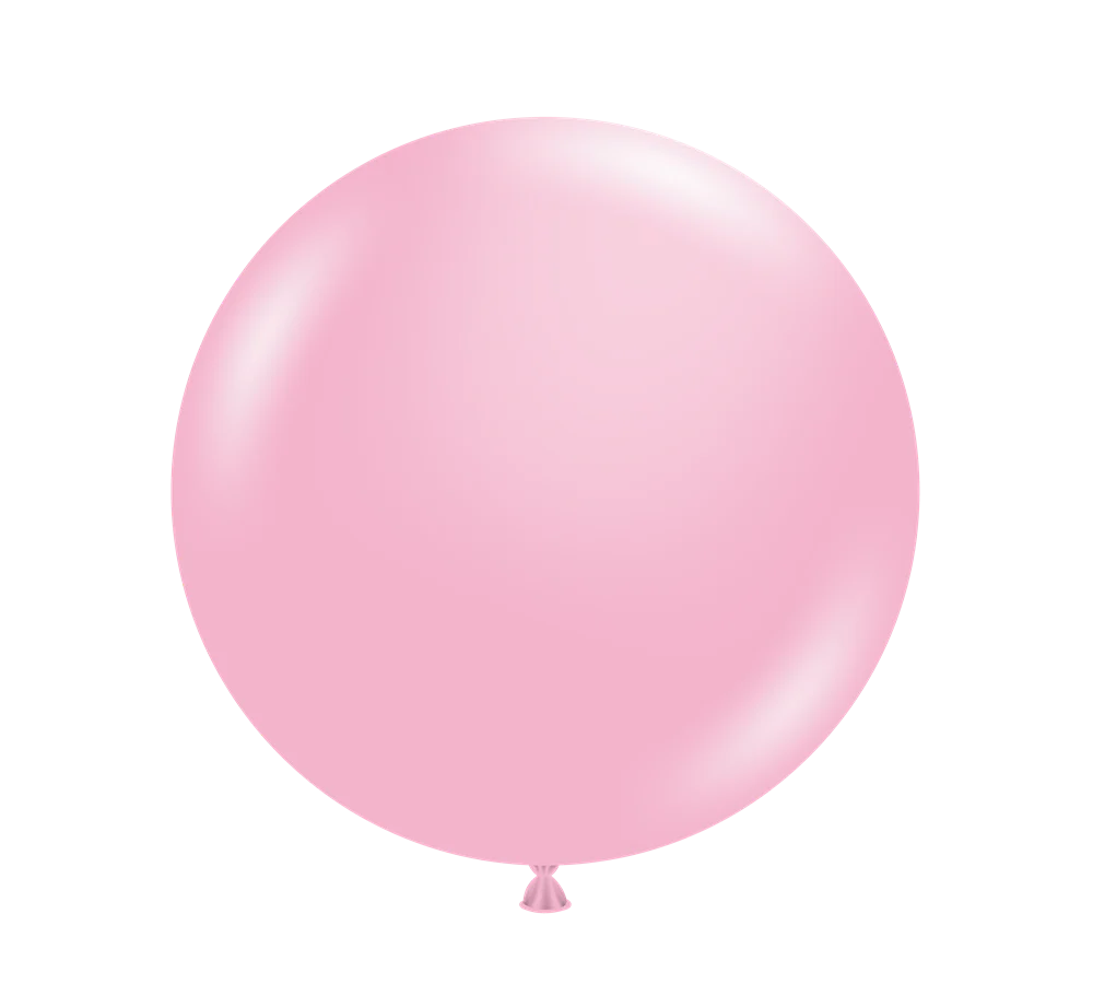 Tuftex Baby Pink 24 inch Latex Balloons 1ct