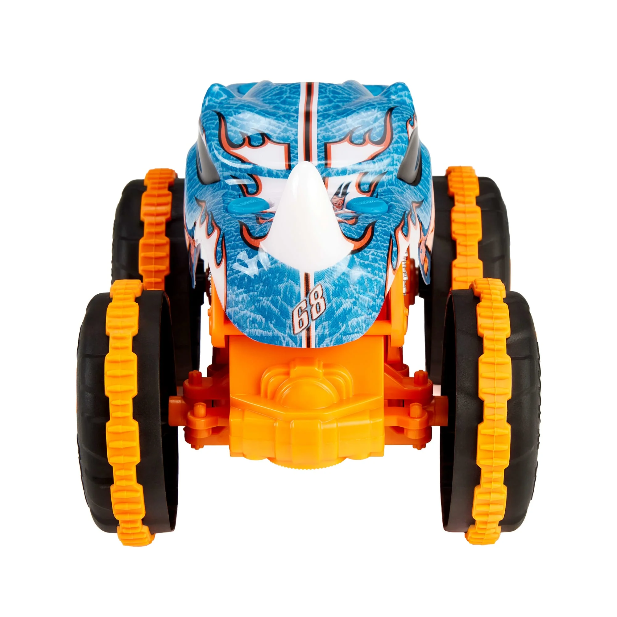 Hot Wheel RC Monster Trucks Rhinomite in 1:24 Scale, Battery-Powered Remote-Control Toy Truck