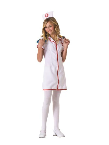 Cute-T Nurse Dress Girl Costume