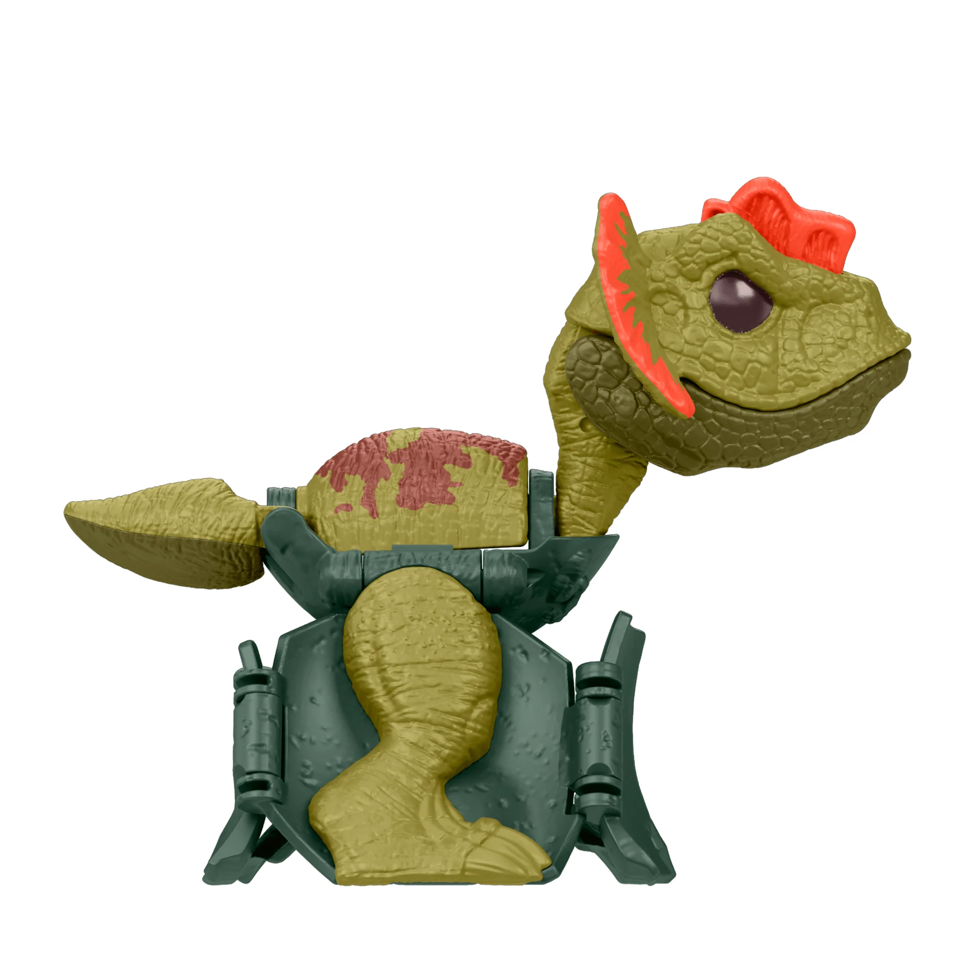 Jurassic World Egg To Dilophosaurus Transforming Toy, Hidden Hatchers With Color Adapter