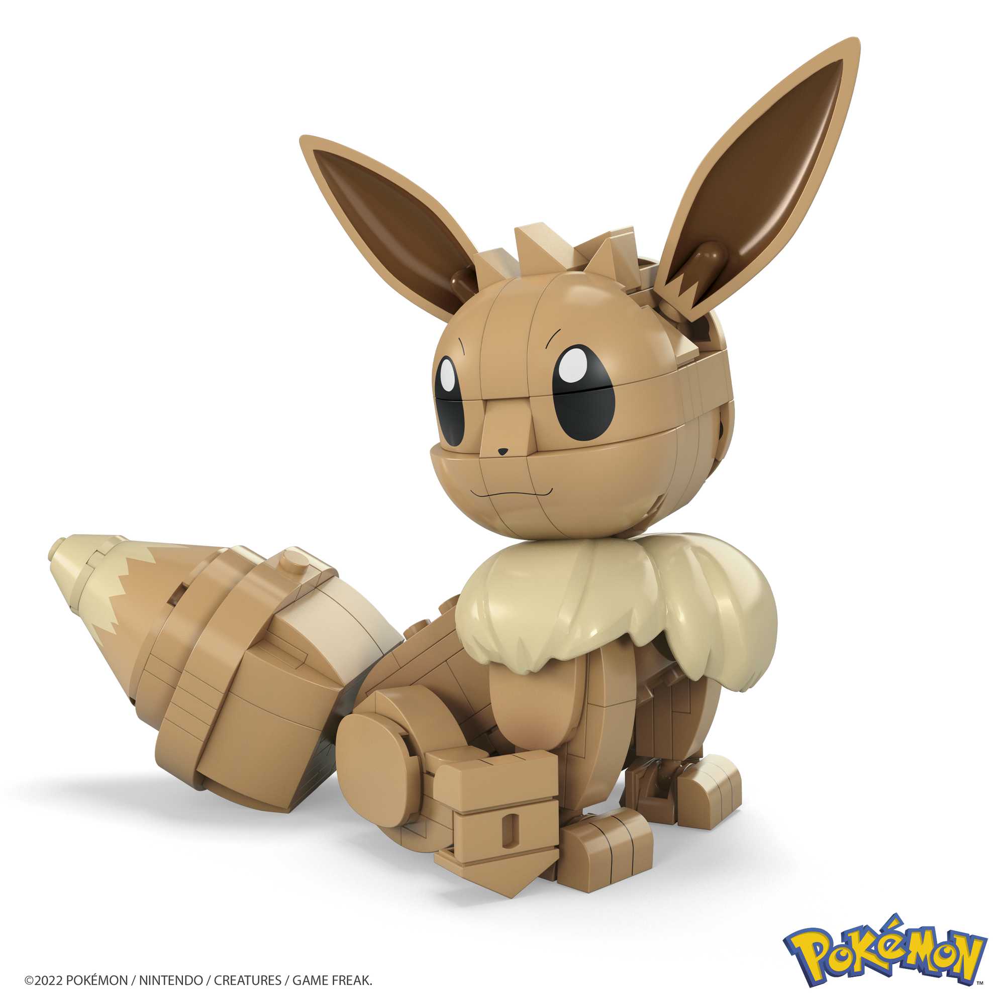 MEGA Pok��mon Building Toy Kit Eevee With 1 Action Figure (215 Pieces) For Kids