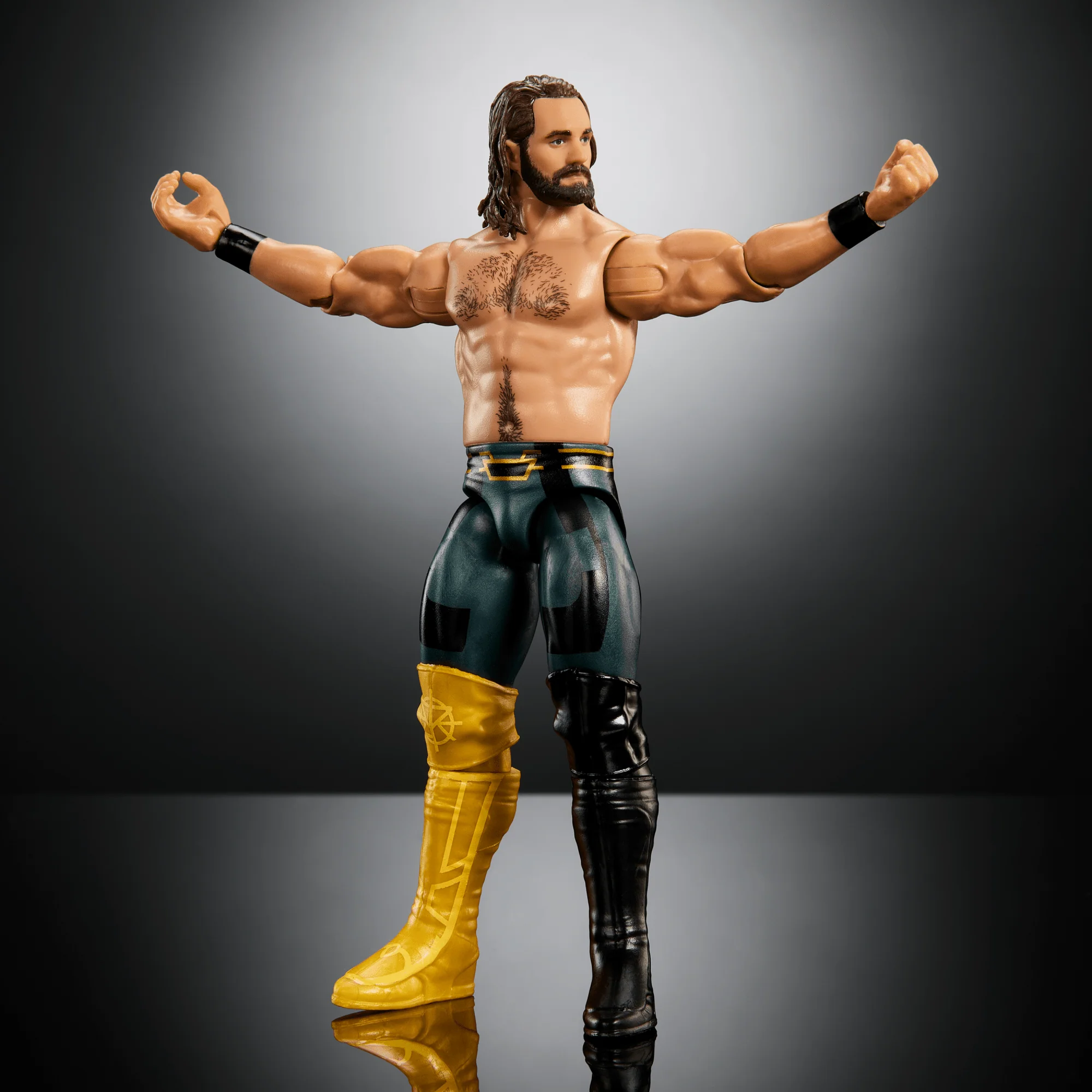 WWE Top Picks Seth Rollins Action Figure, 6-inch Collectible Superstar With Articulation & Life-Like Look