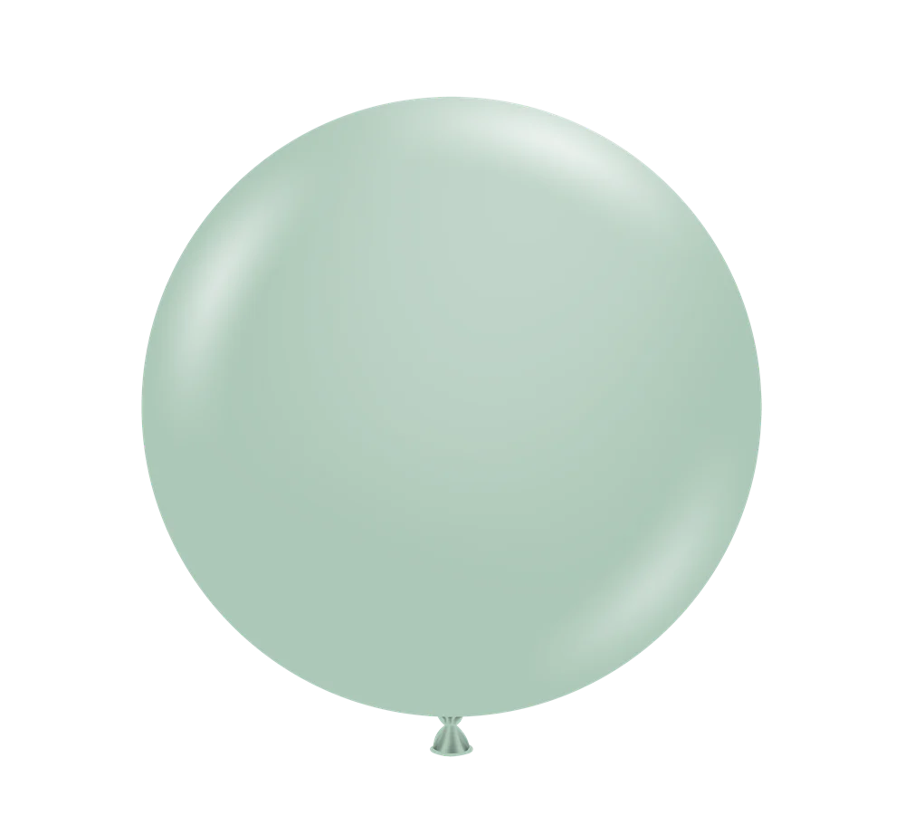 Tuftex Empower-Mint 17 inch Latex Balloons 25ct
