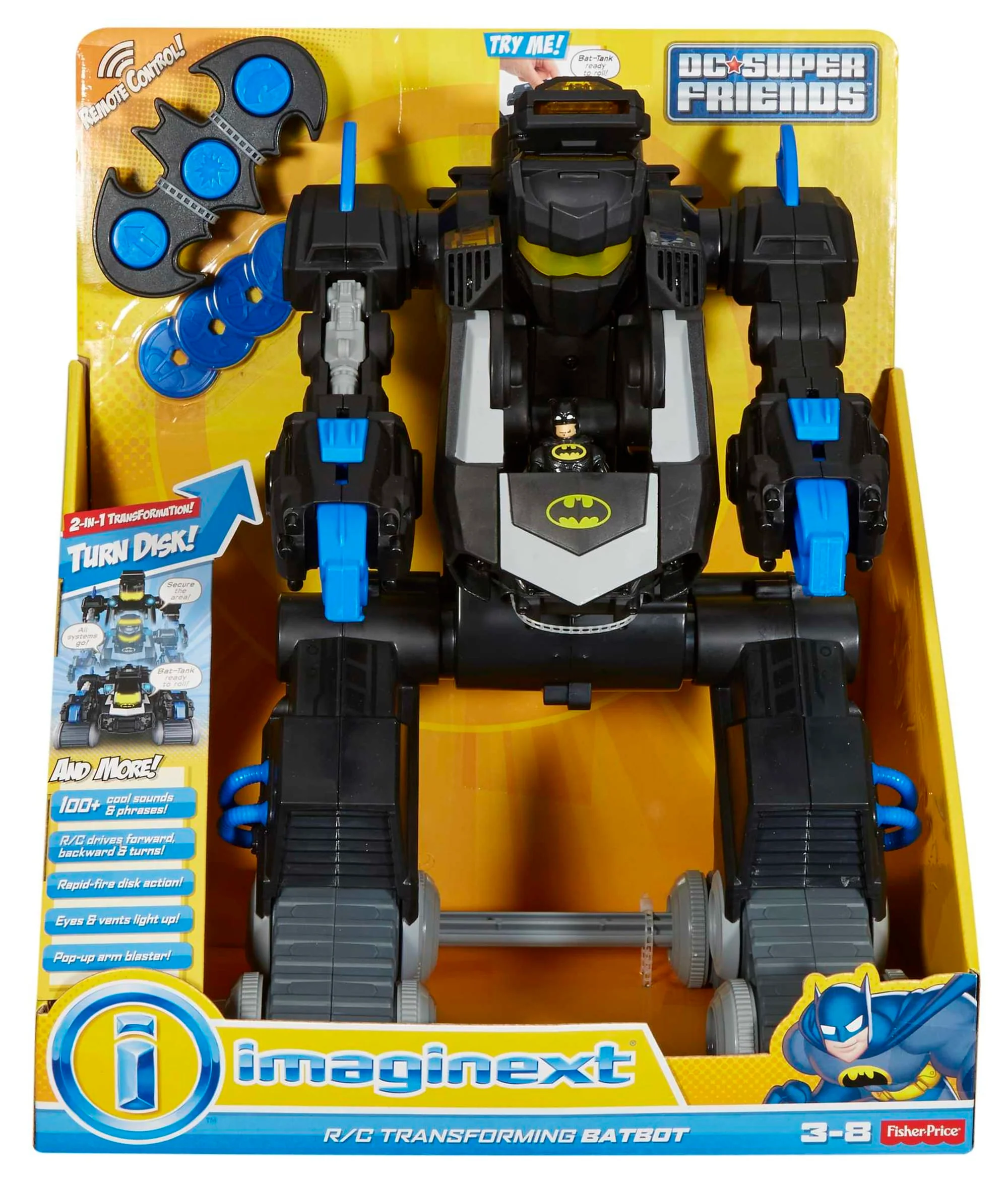 Imaginext RC Transforming Batbot