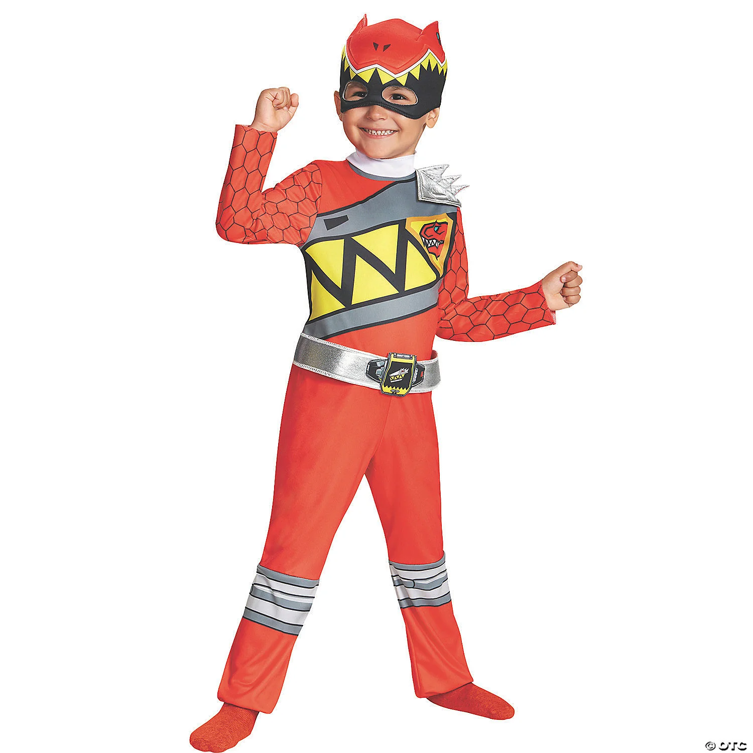 Boy's Classic Red Ranger Dino