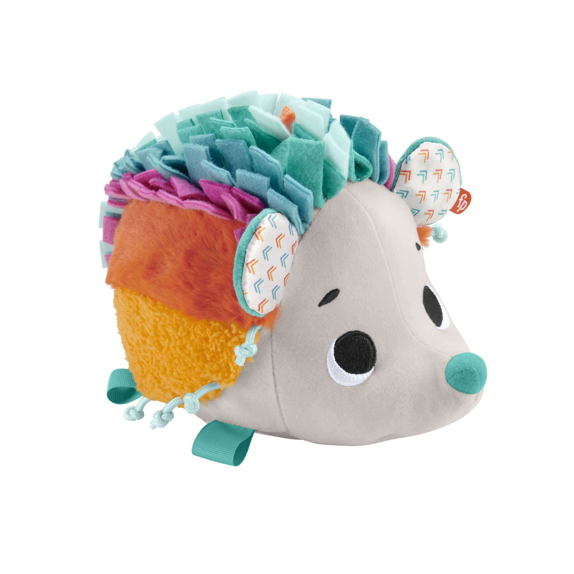 Fisher-Price Cuddle N' Snuggle Hedgehog Newborn Plush Sensory Toy