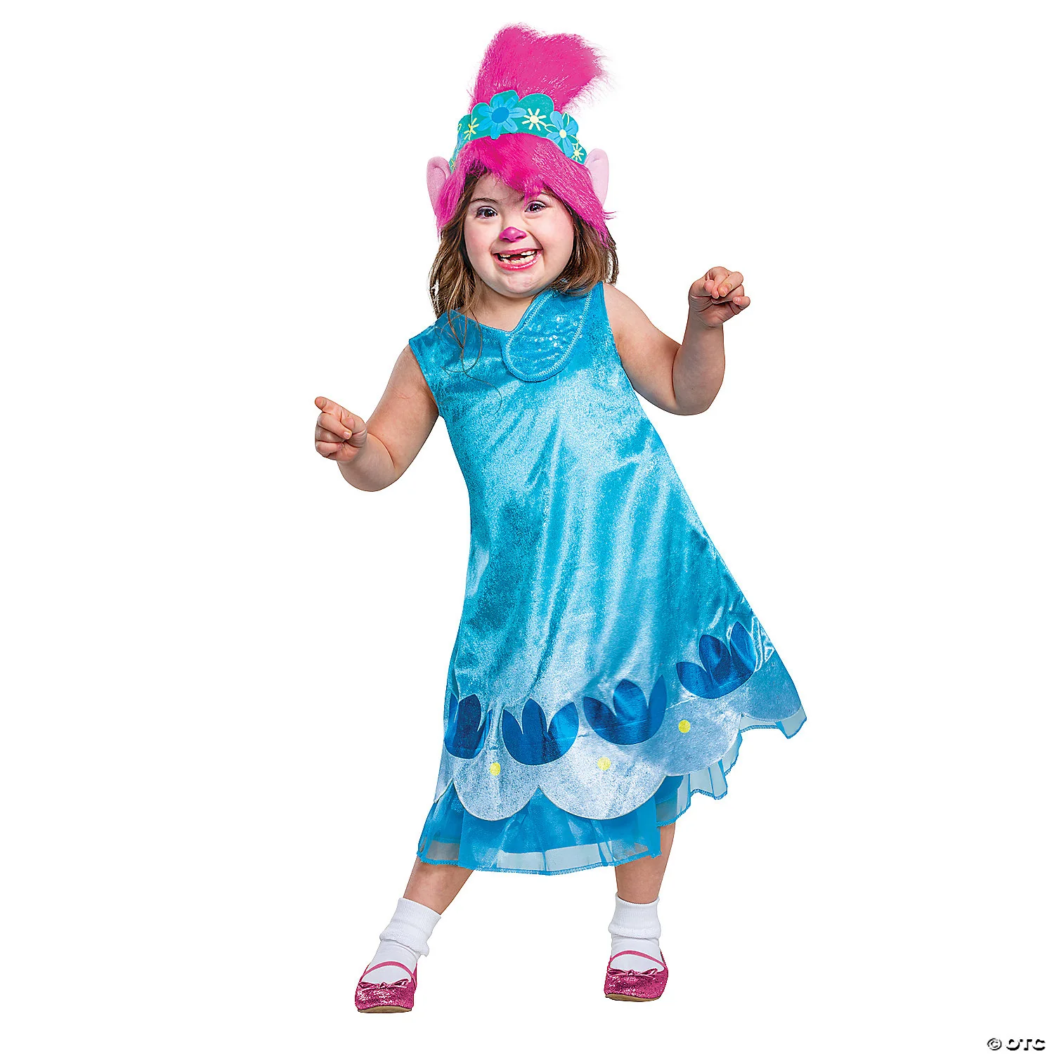 Kids Trolls Poppy Adaptive Costume