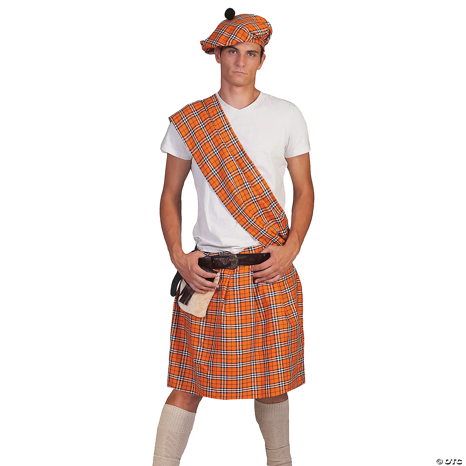 Men's Plaid Highlander Costume - Embrace Scottish Pride! ??????��????