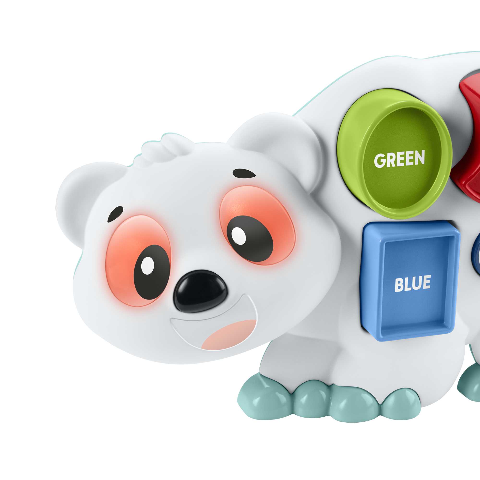Fisher-Price Linkimals Puzzlin' Shapes Polar Bear - French Version