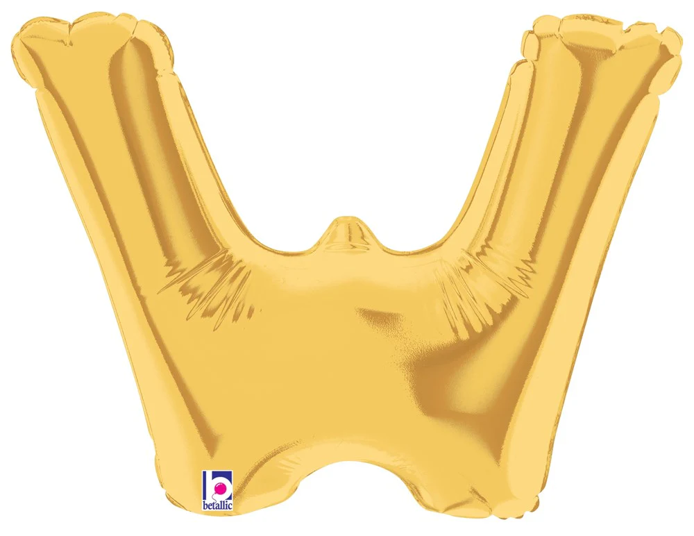 Betallic W Gold 7 inch Air-Filled Shape 1ct