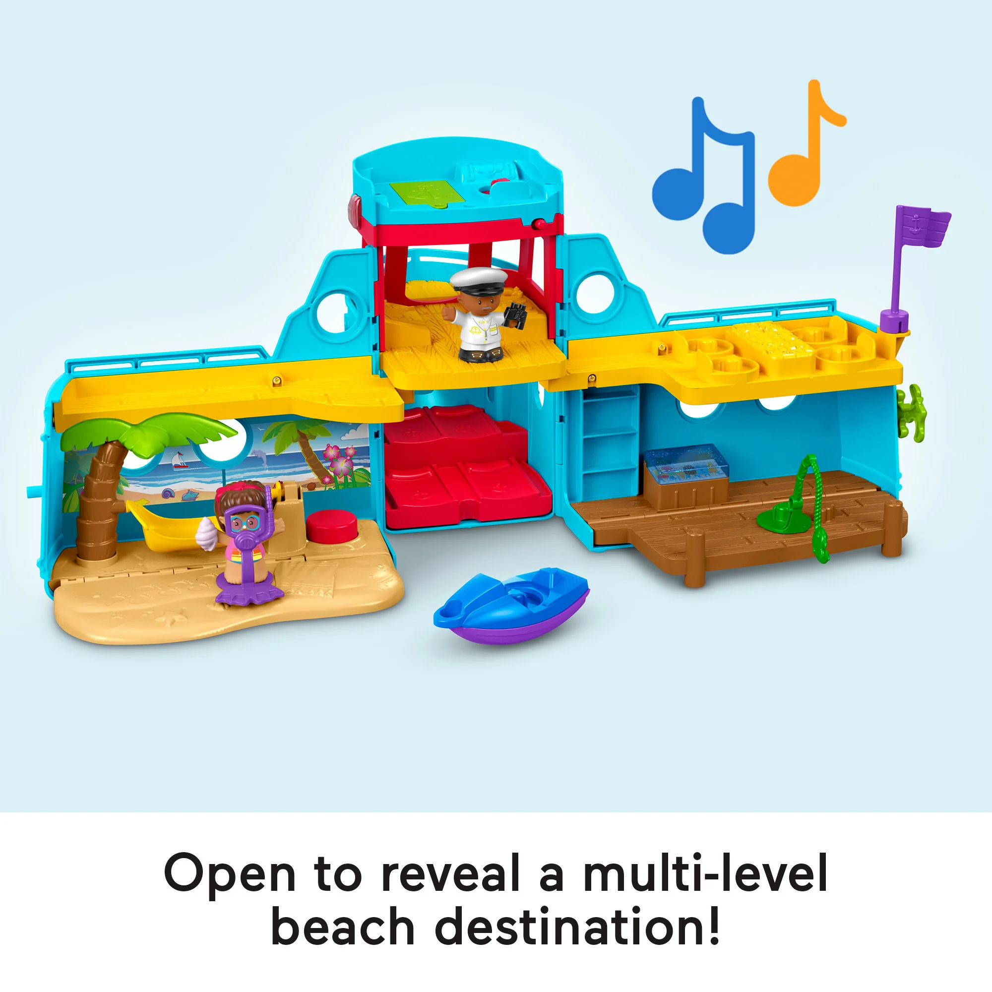 Little People Travel Together Friend Ship