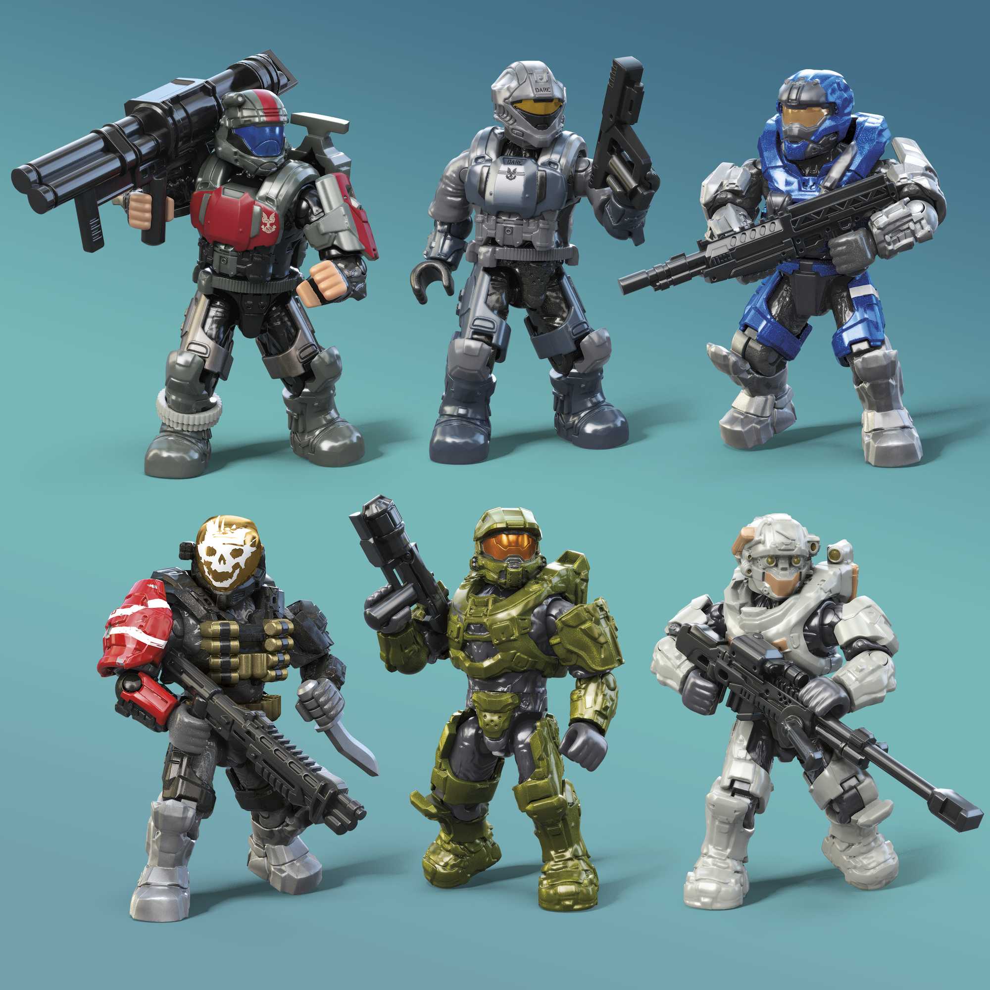 MEGA Halo 20th Anniversary Character Pack