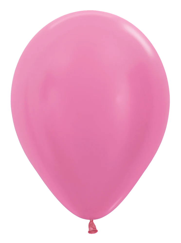 5 inch Sempertex Pearl Fuchsia Latex Balloons 100ct