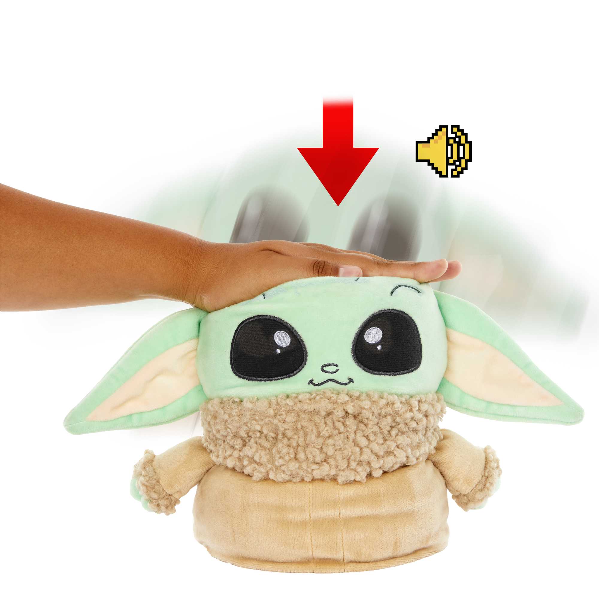 Star Wars Jumping Grogu Plush Toy With Jumping Action And Sounds
