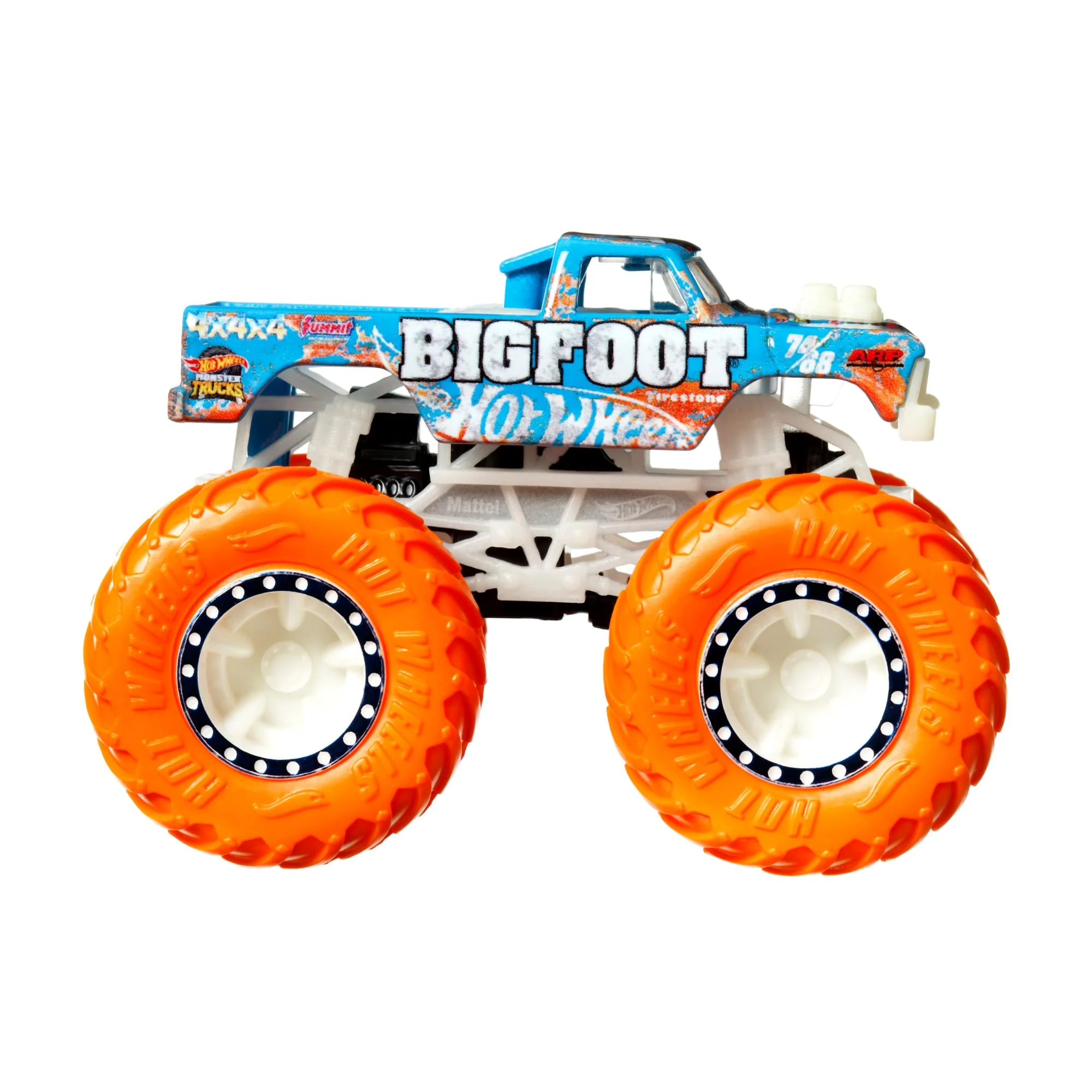 Hot?Wheels Monster Trucks Assortiment V��hicules Phosphorescents 1/64