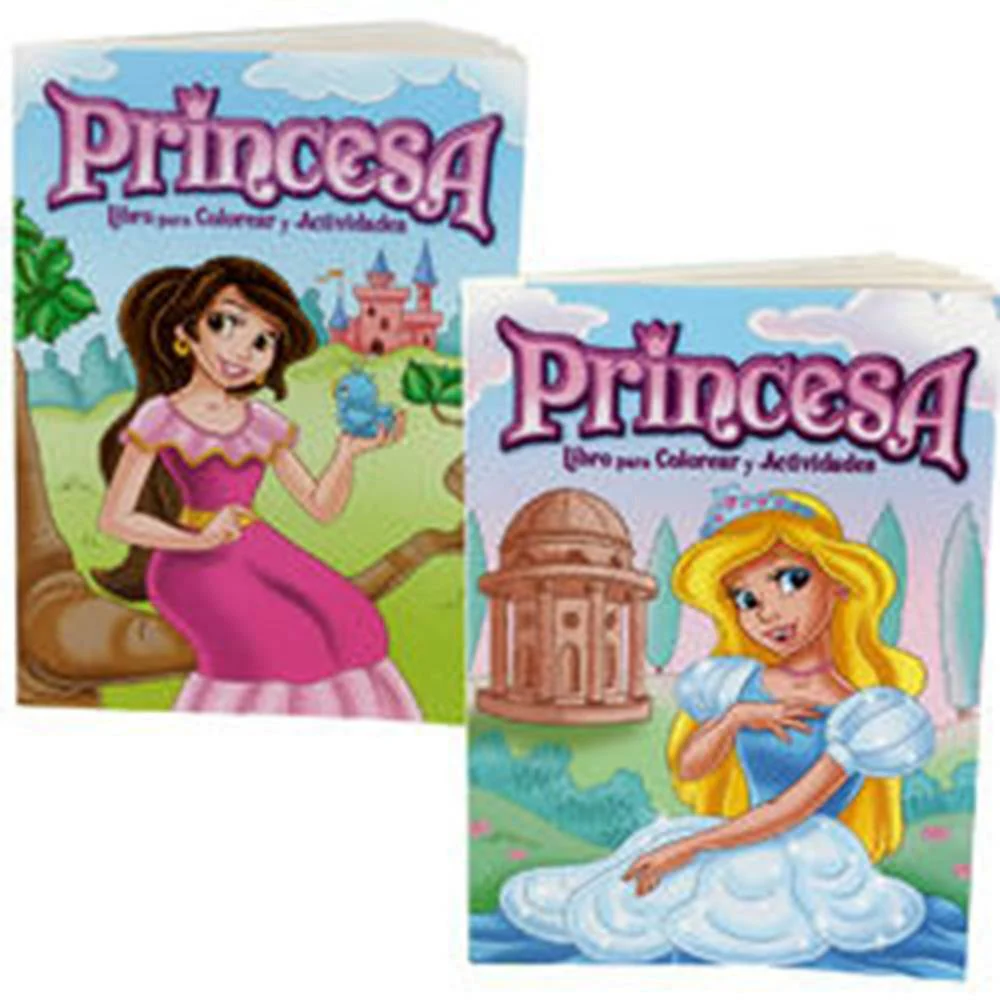 Princesa Coloring Book 96pg Span