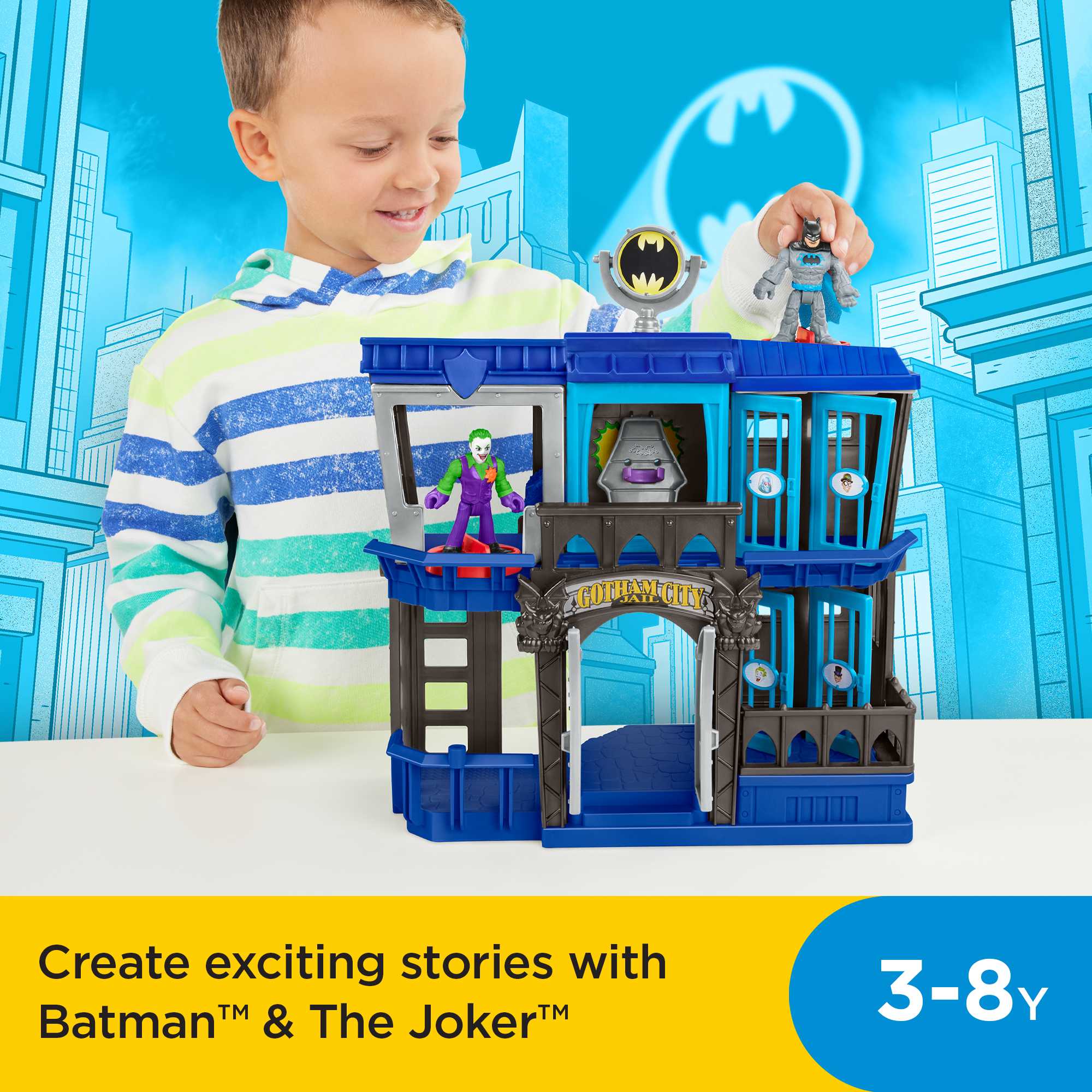 Imaginext DC Super Friends Gotham City Jail: Recharged