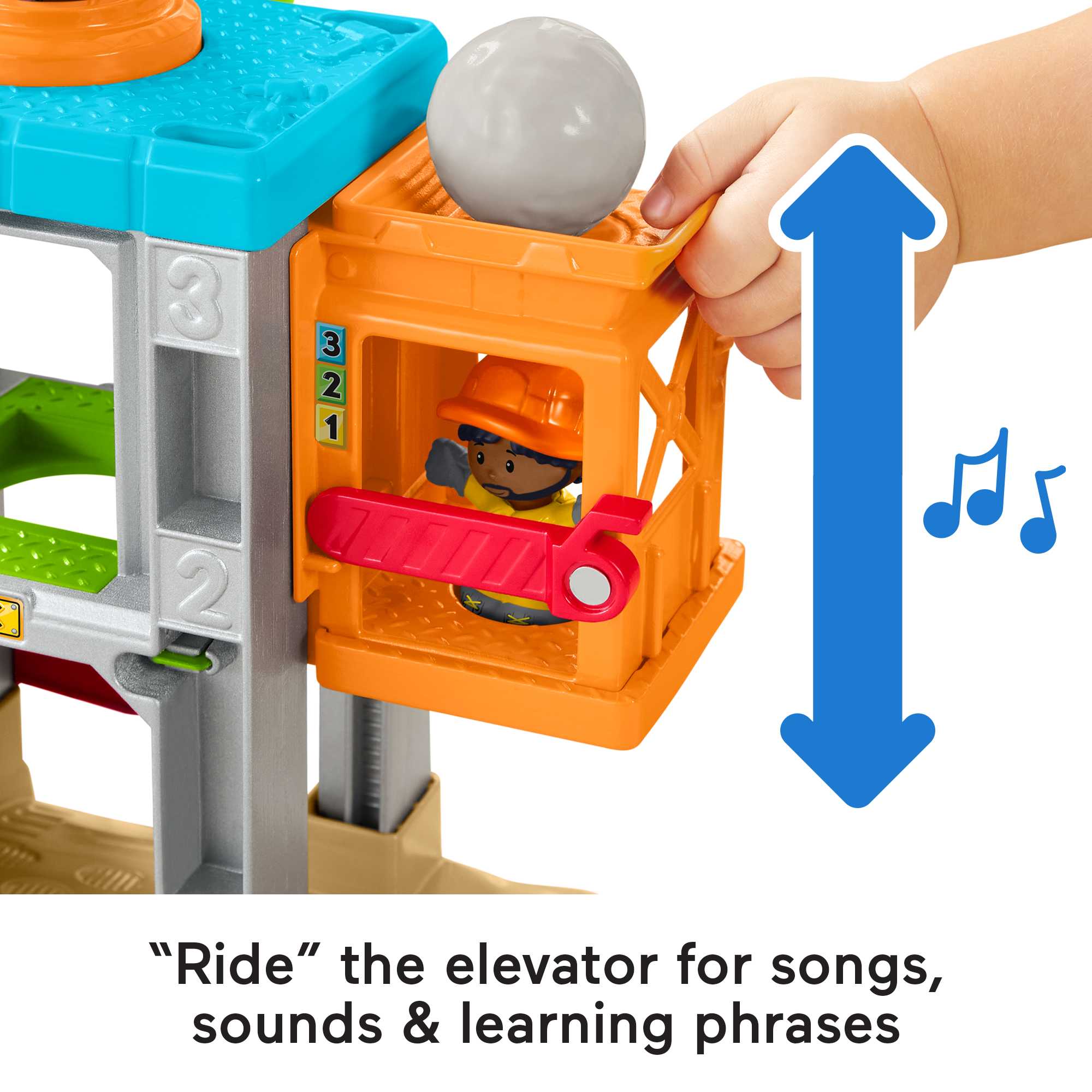 Fisher-Price Little People Load Up ��n Learn Construction Site