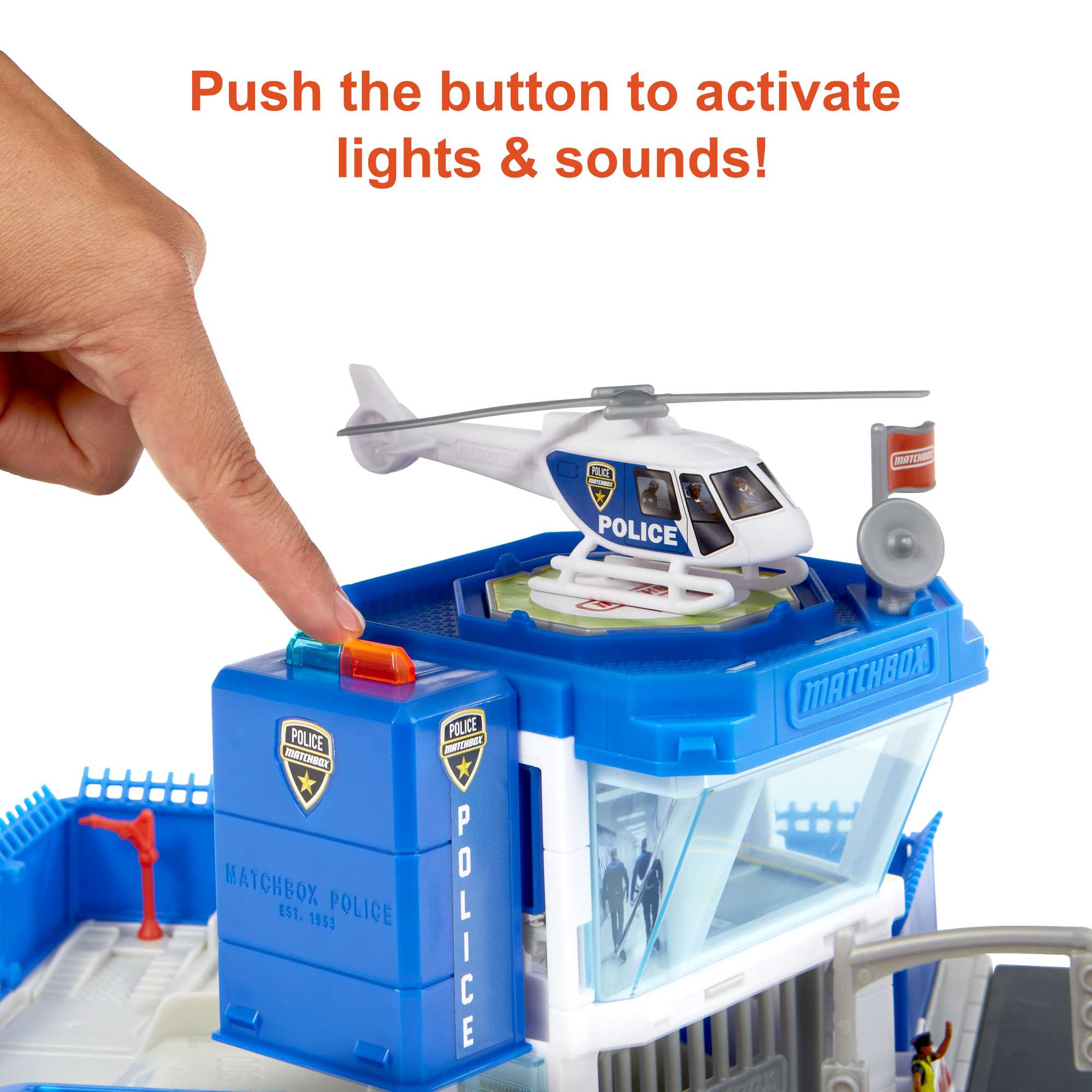 Matchbox Action Drivers Matchbox Police Station Dispatch Playset