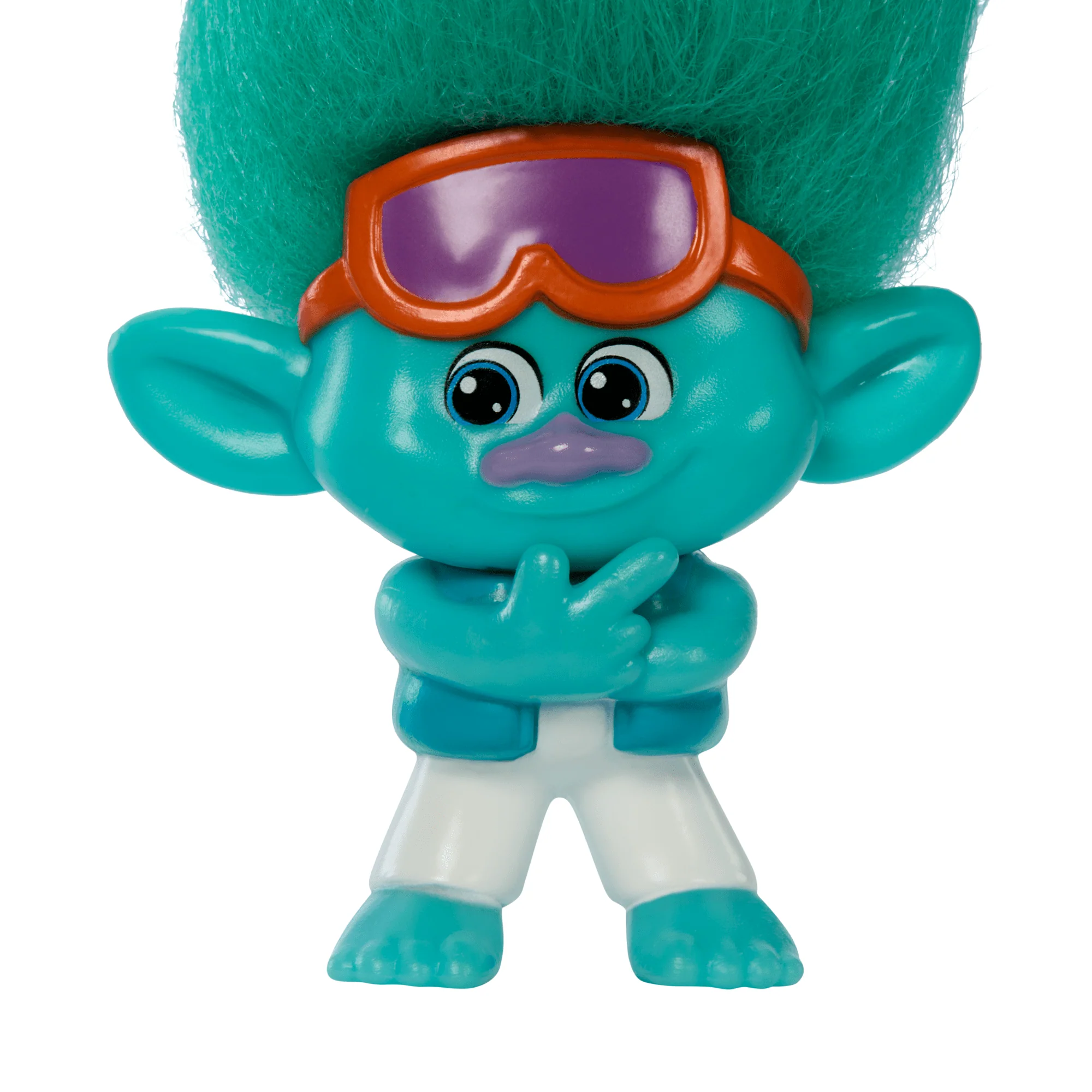 Dreamworks Trolls Band Together Brozone On Tour Small Dolls Set With Stand, Collectible Toy