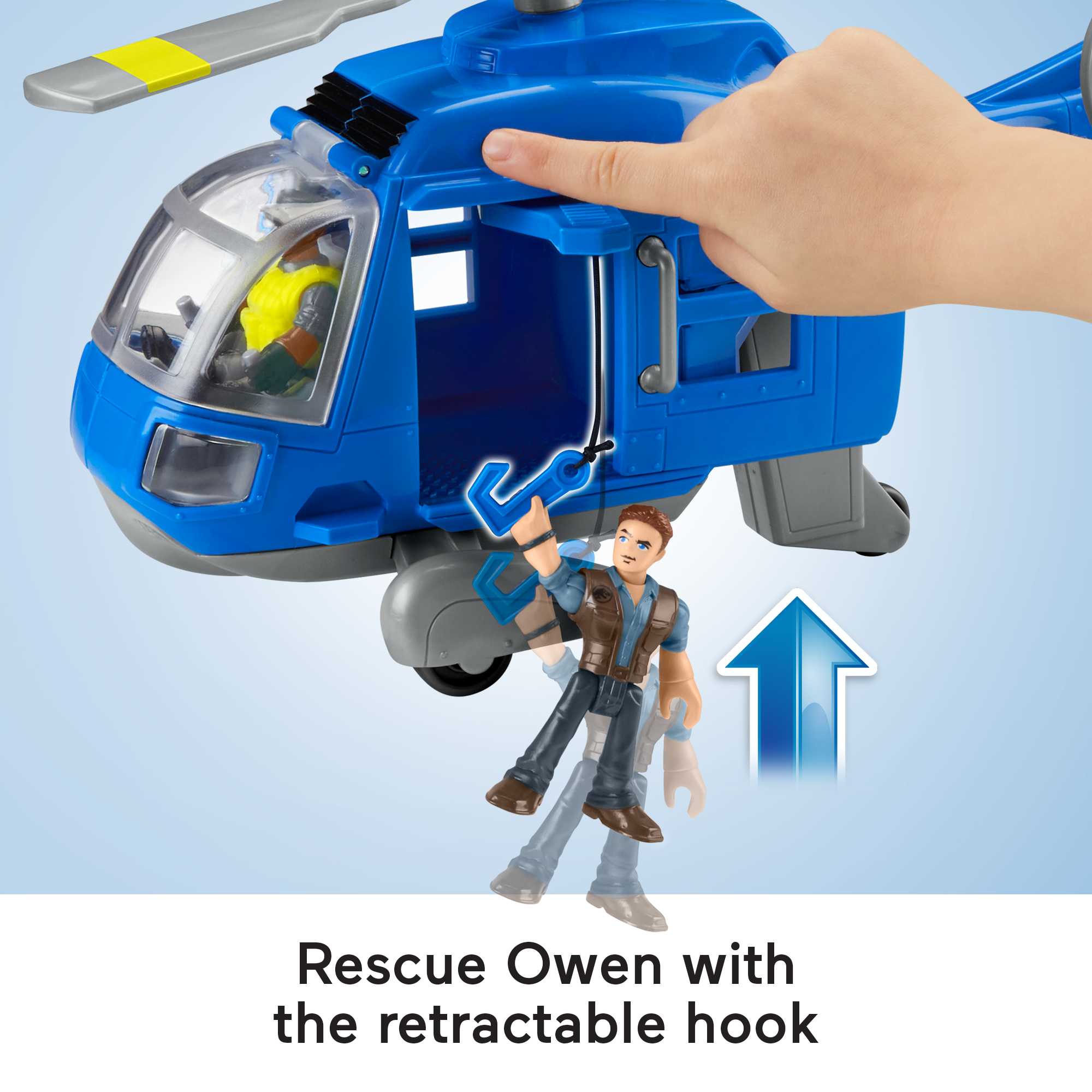 Imaginext Jurassic World Dinosaur Chopper Figure & Vehicle Set