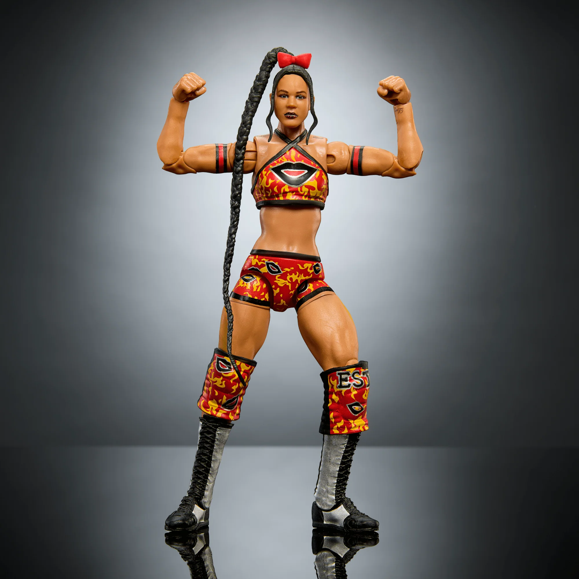 WWE Ultimate Edition Bianca Belair Action Figure & Accessories Set, 6-inch Collectible, 30 Articulation Points