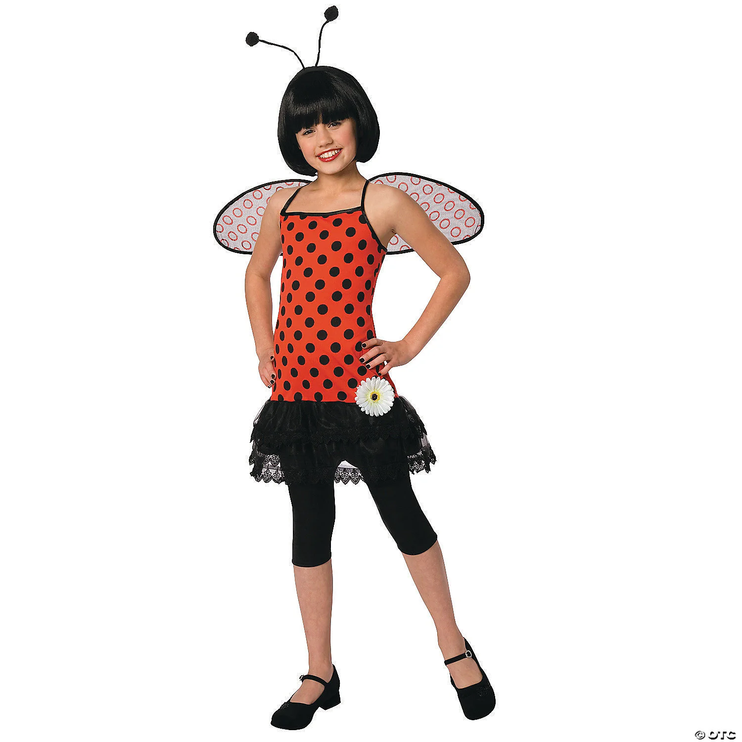 Girl��s Love Bug Ladybug Costume - Large