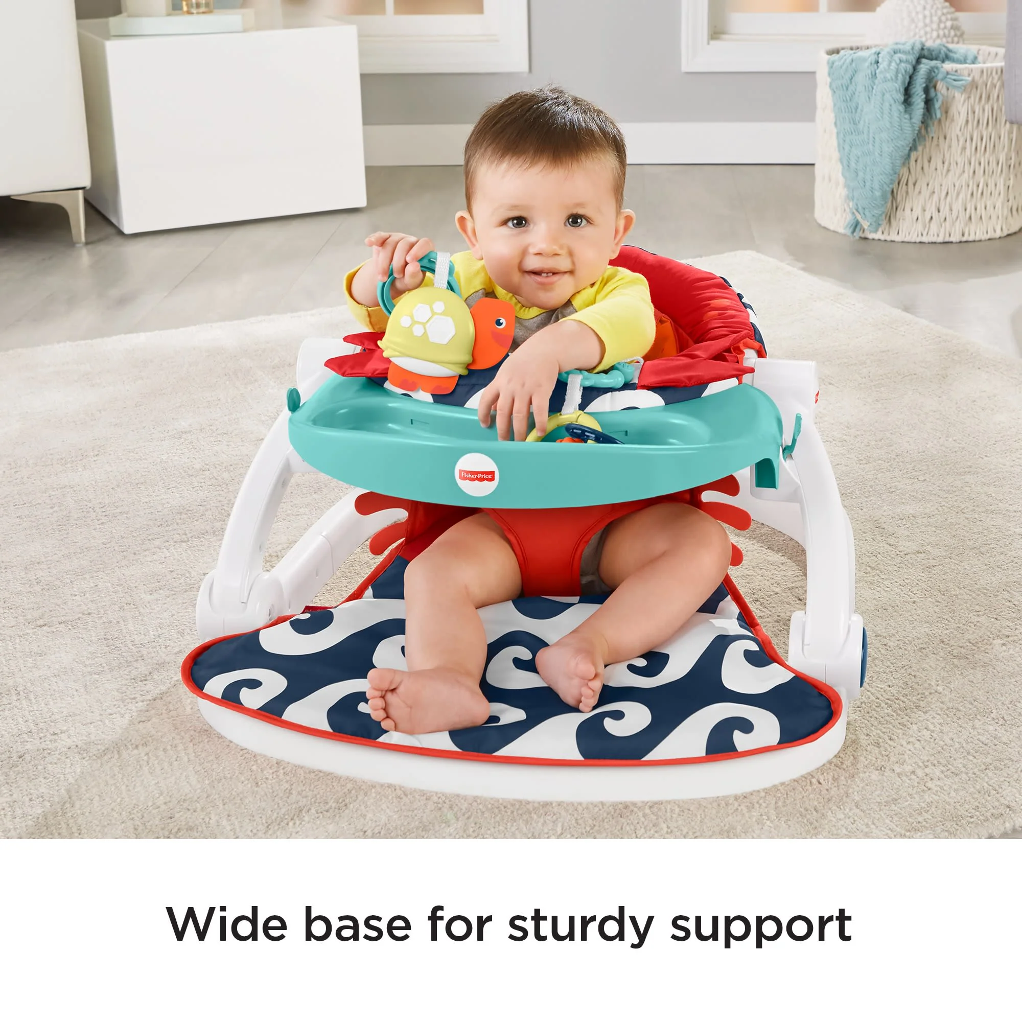 Sit-Me-Up Floor Seat With Tray