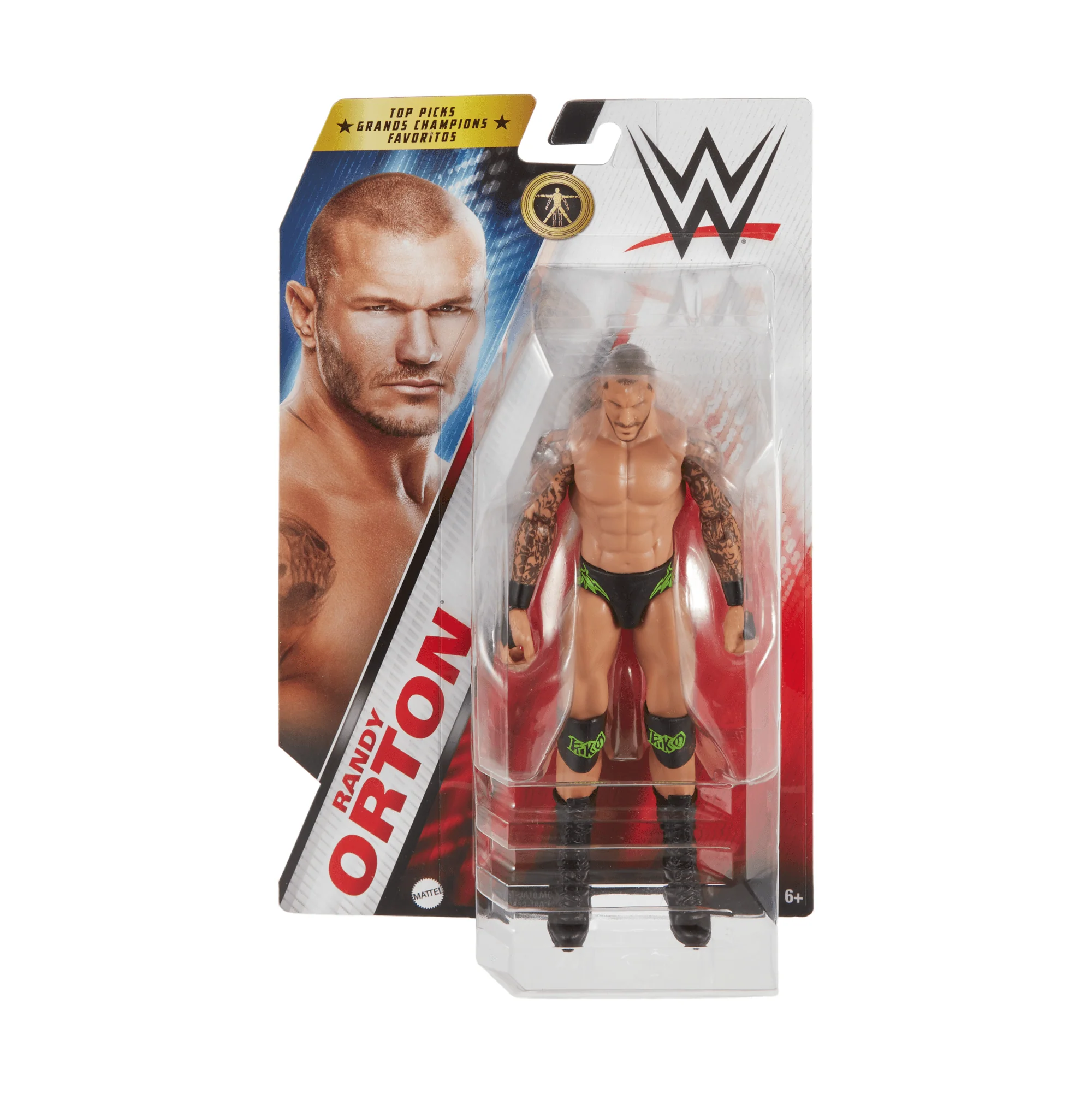 WWE Top Picks Randy Orton Action Figure, 6-inch Collectible Superstar With Articulation & Life-Like Look