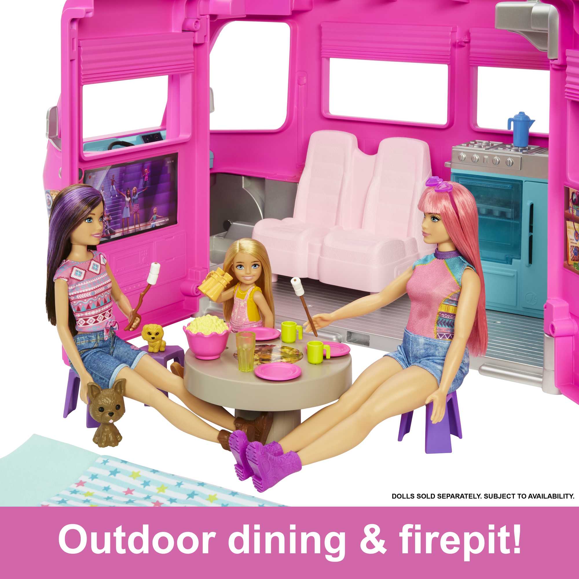 Barbie Dream Camper Vehicle Playset
