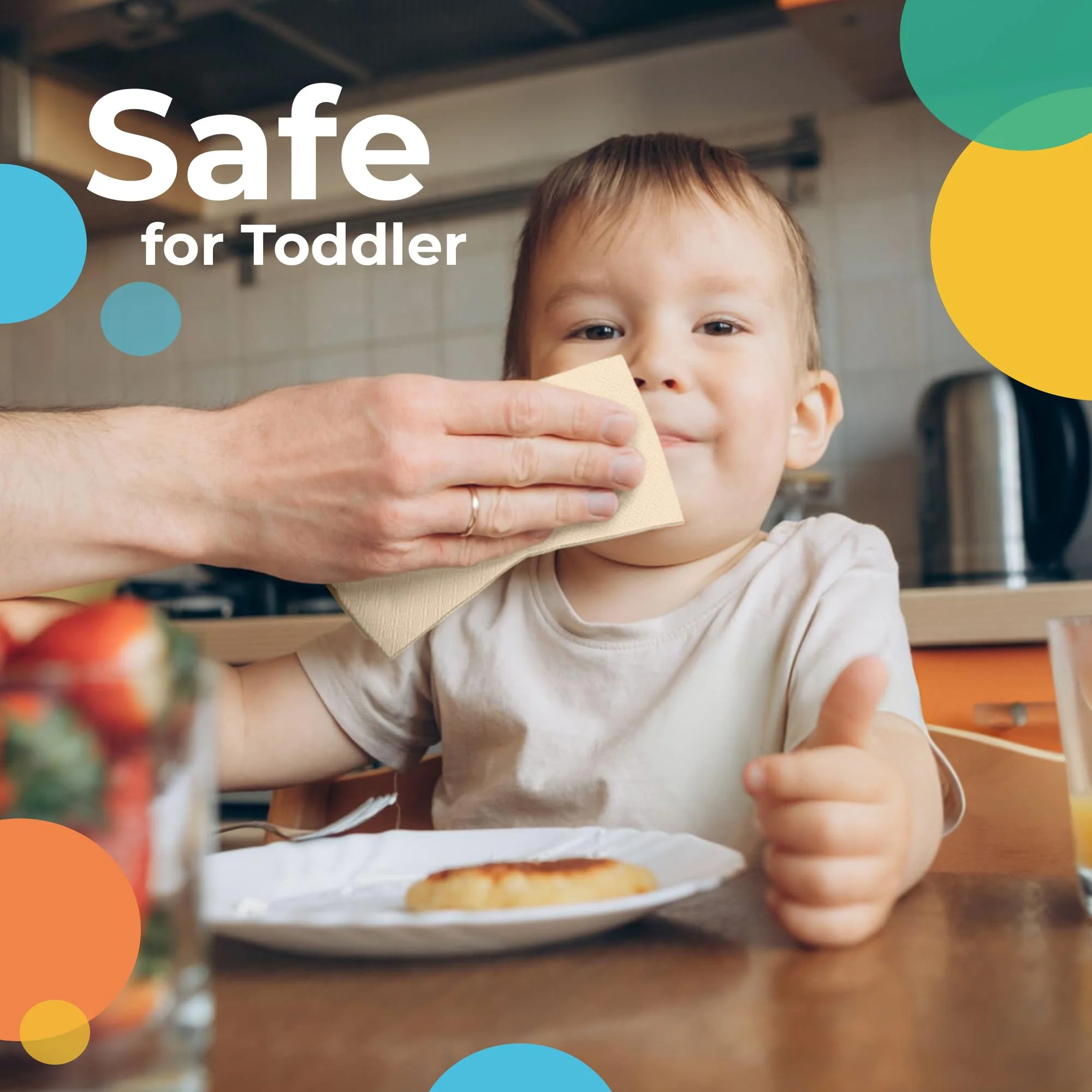 Ivory Luncheon Napkins | 50 Count