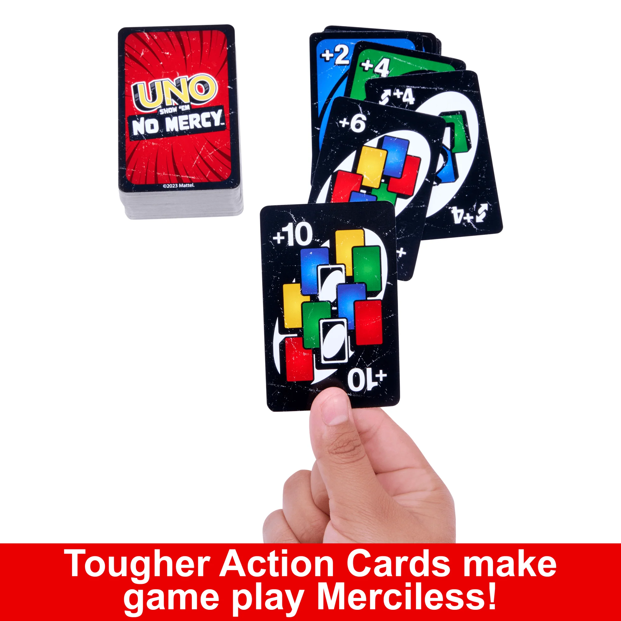 UNO Show ��Em No Mercy Card Game For Kids, Adults & Family Night, Parties And Travel