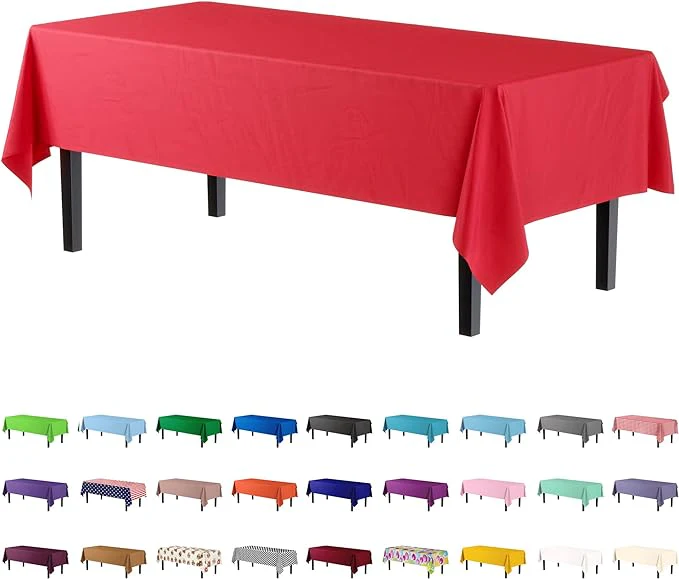 Premium Red Table Cover