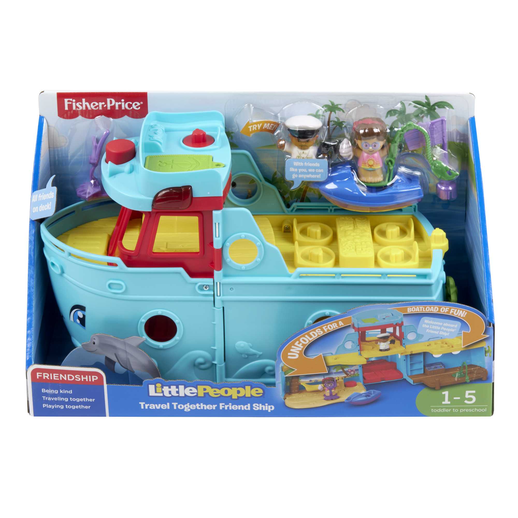 Little People Travel Together Friend Ship