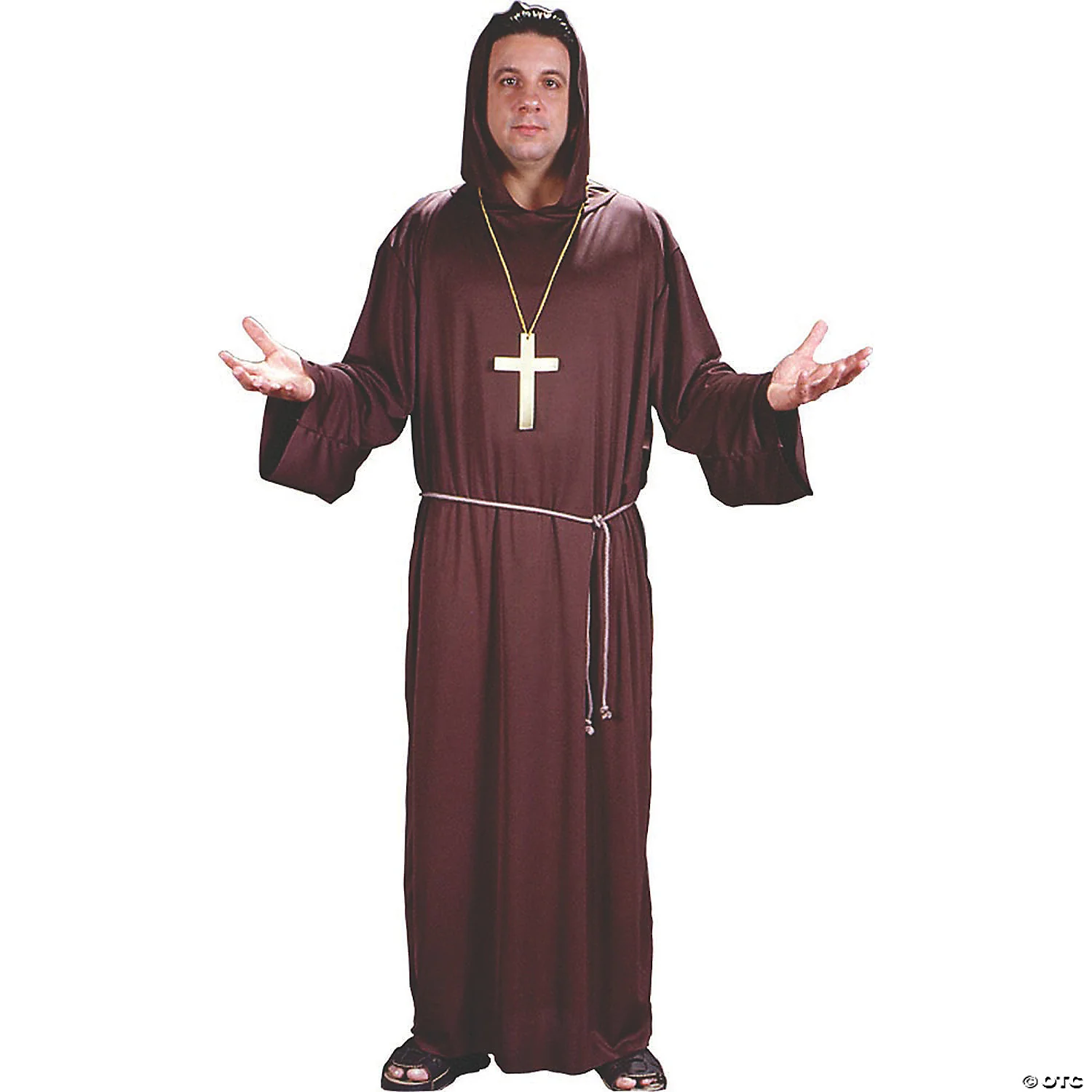 Divine Disguise! Men's Monk Robe Costume